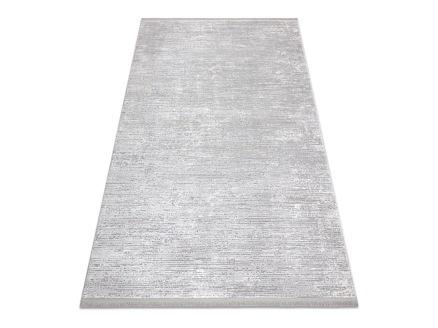 Tapis TULS structural, franges  51248 moderne, gris 240x330 cm