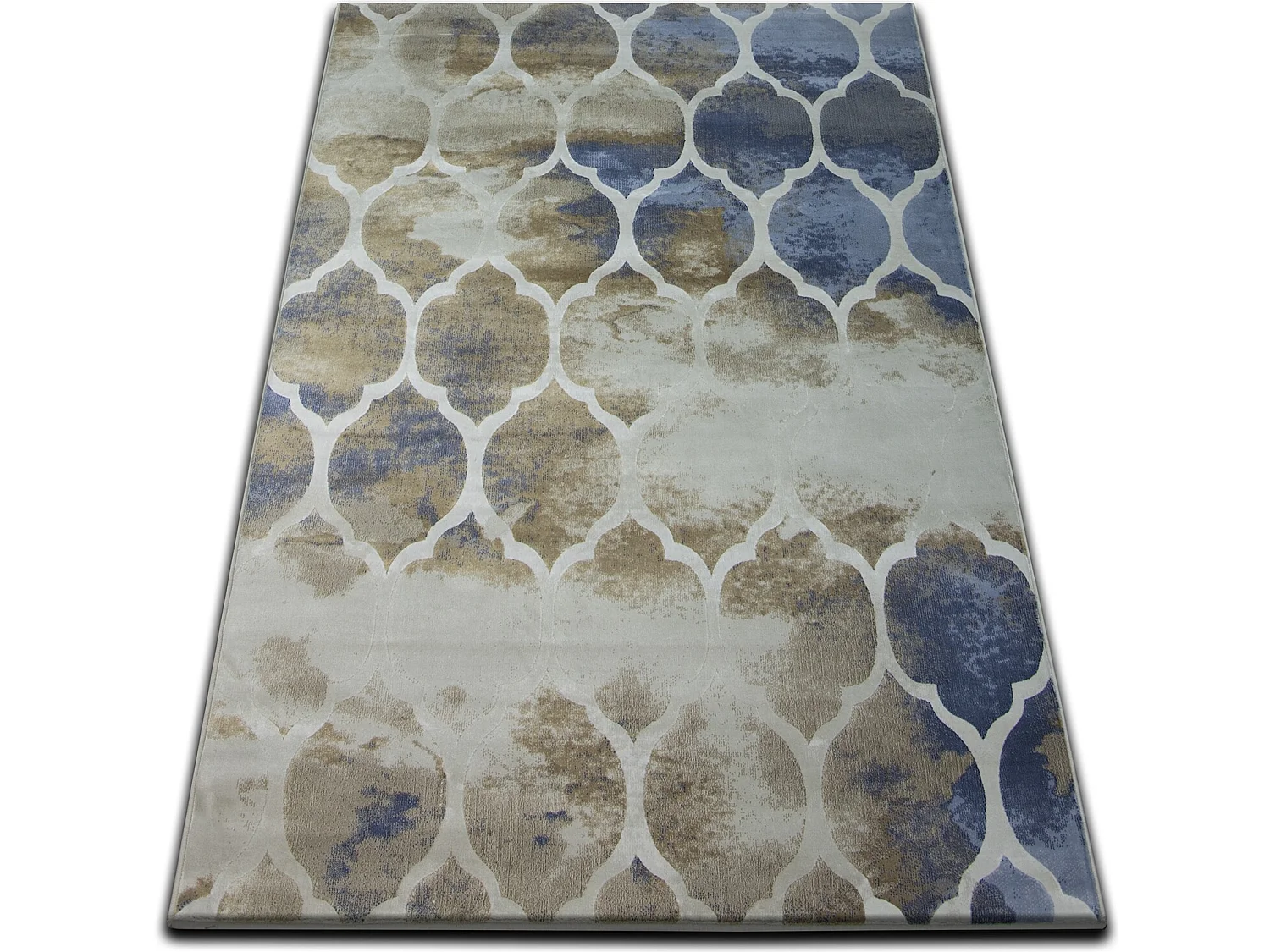 Tapis DROP JASMINE 761 Beige foncé bleu 160x220 cm