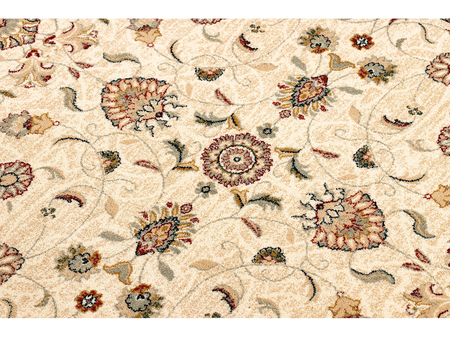 Tapijt OMEGA ARIES bloemen helder, robijn 300x400 cm