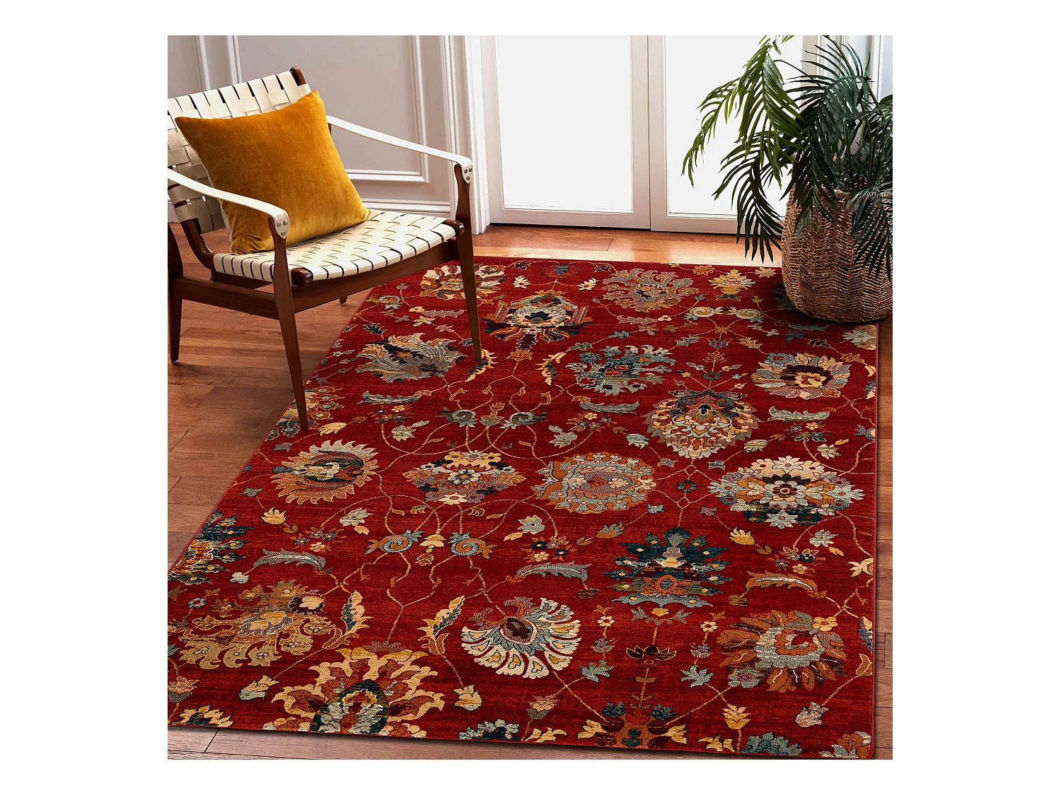 Tapijt SUPERIOR LATICA robijn 200x300 cm