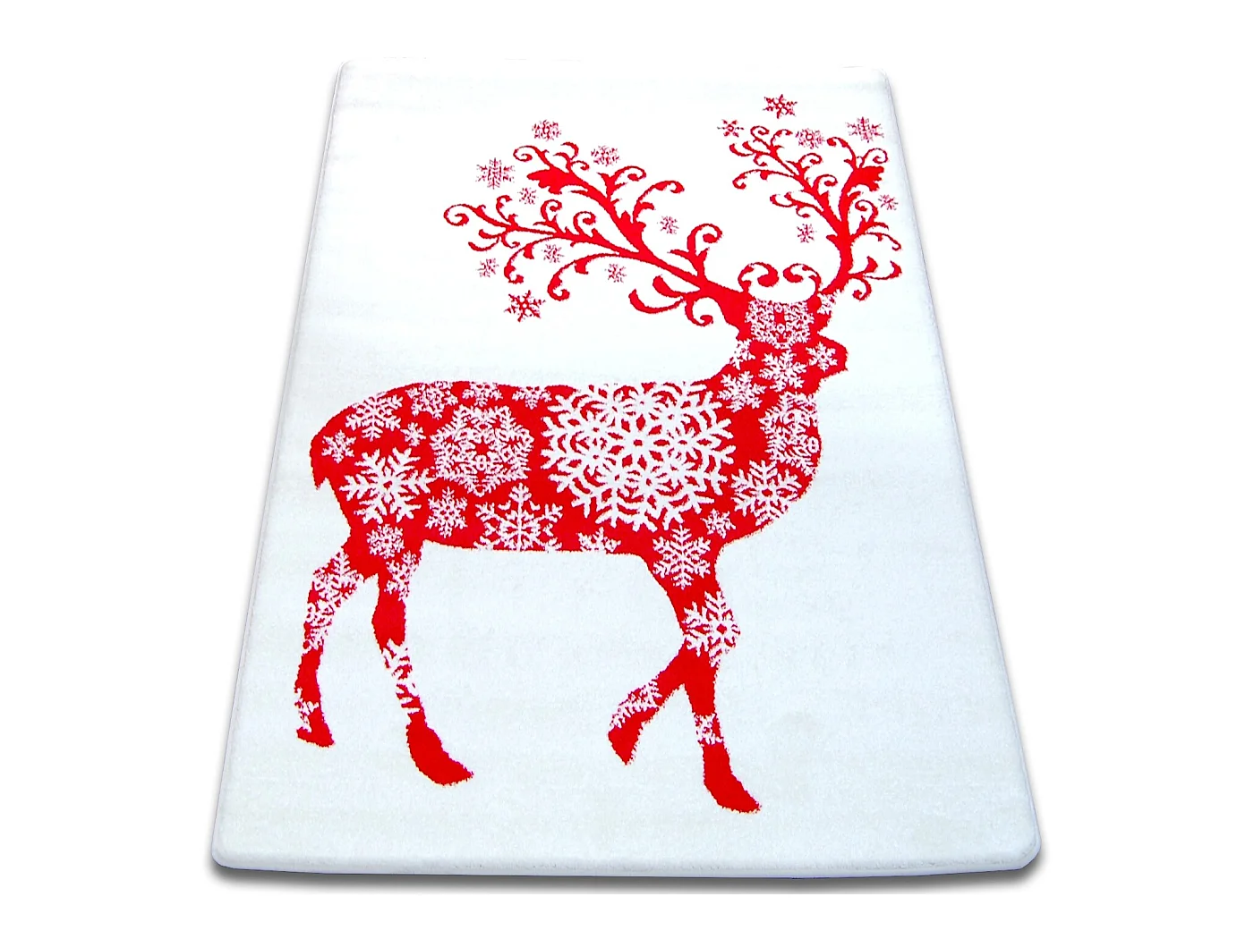 Tapis XMAS - F788 crème/rose 100x170 cm