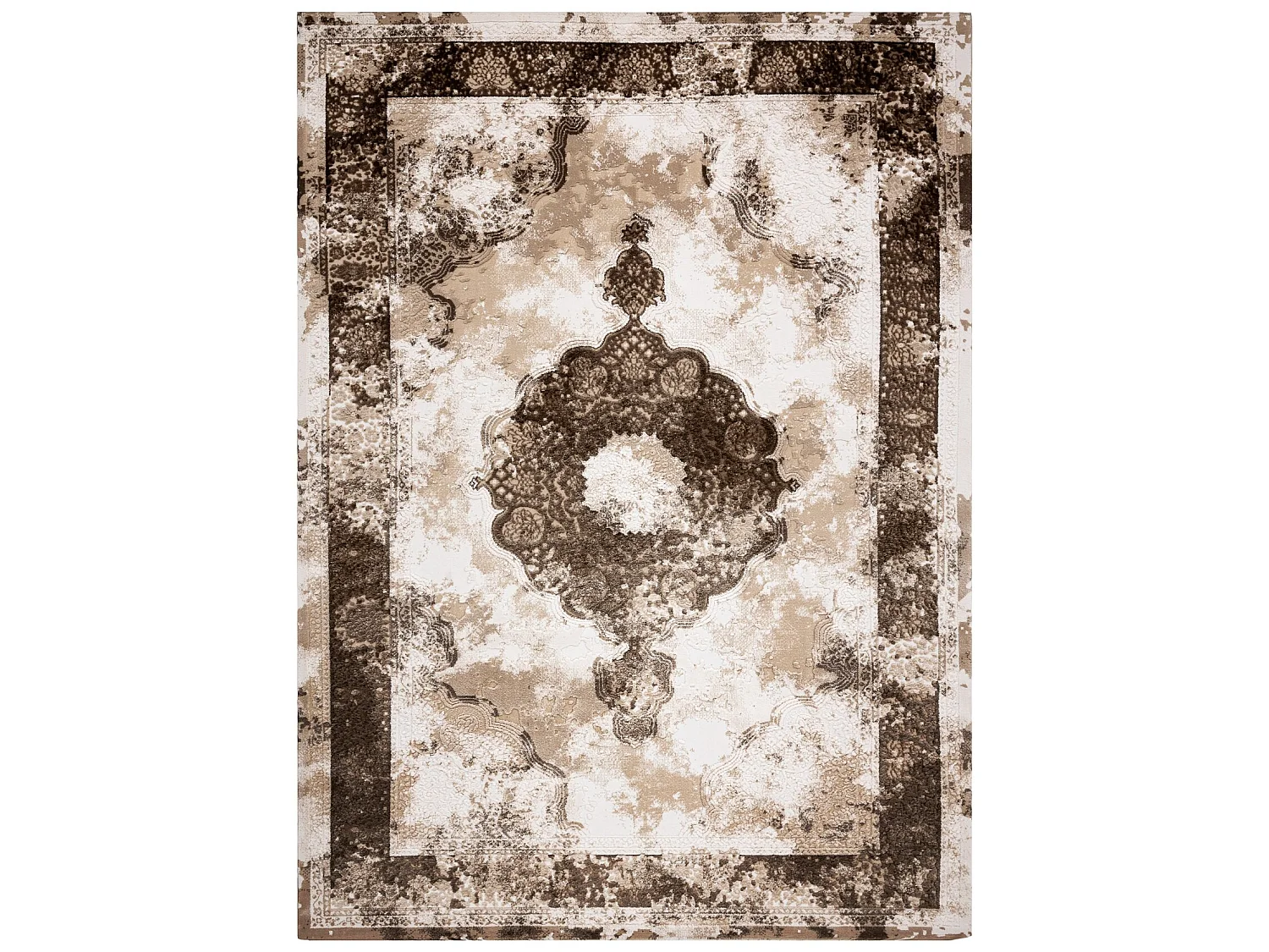 Tapis ACRYLIQUE VALENCIA 9987 ORNEMENT, CADRE, vintage beige 200x300 cm