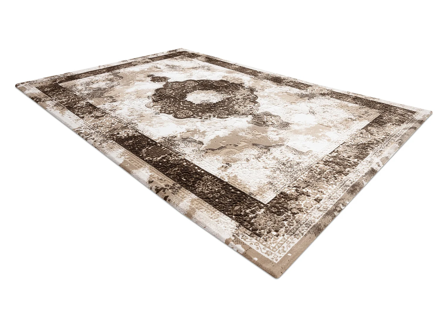 Tapis ACRYLIQUE VALENCIA 9987 ORNEMENT, CADRE, vintage beige 200x300 cm