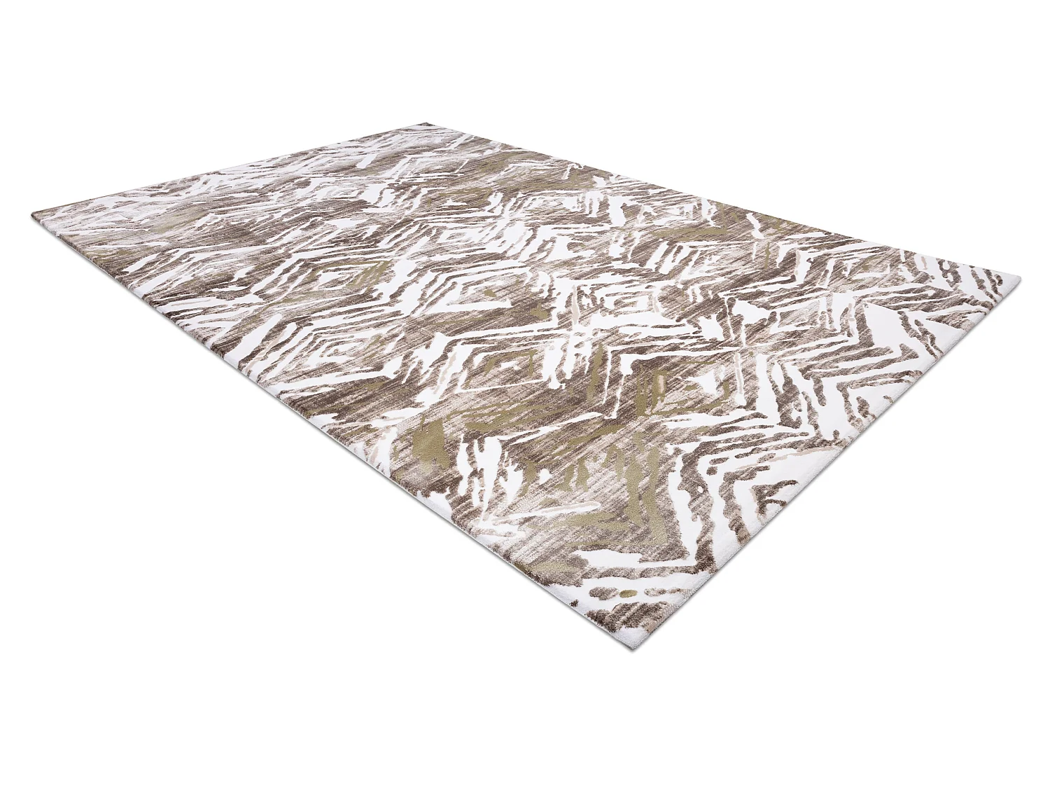 Tapis ACRYLIQUE DIZAYN 121 beige / vert 200x300 cm