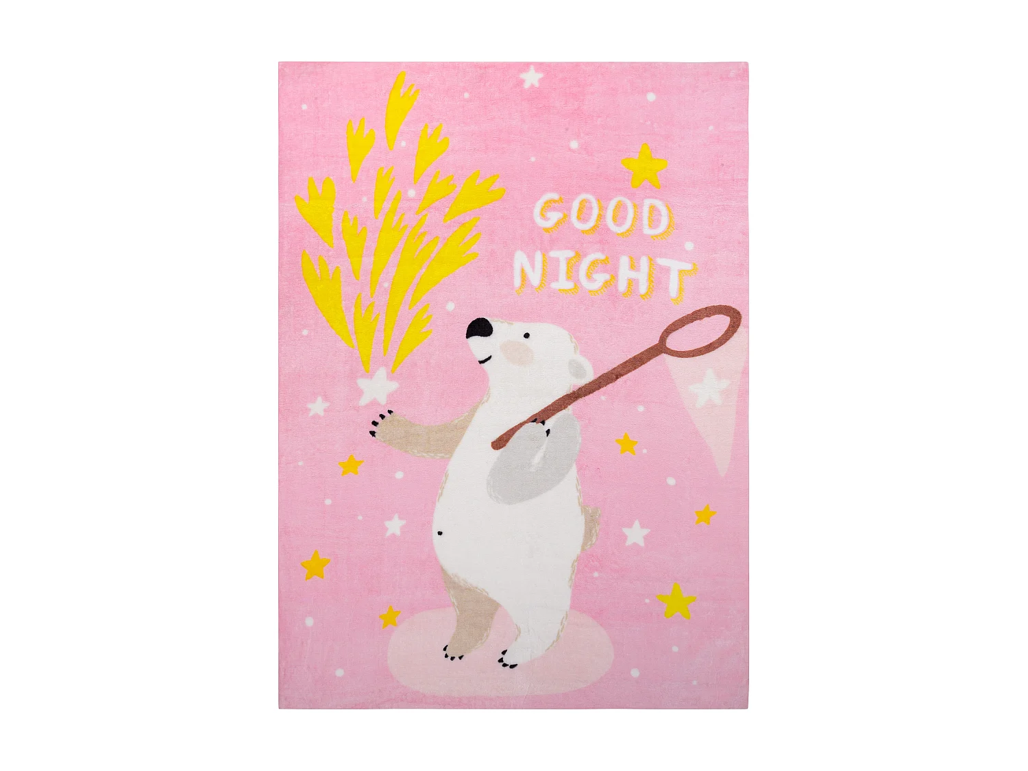 Tapis PLAY ours étoiles G4016-5 rose 160x215 cm