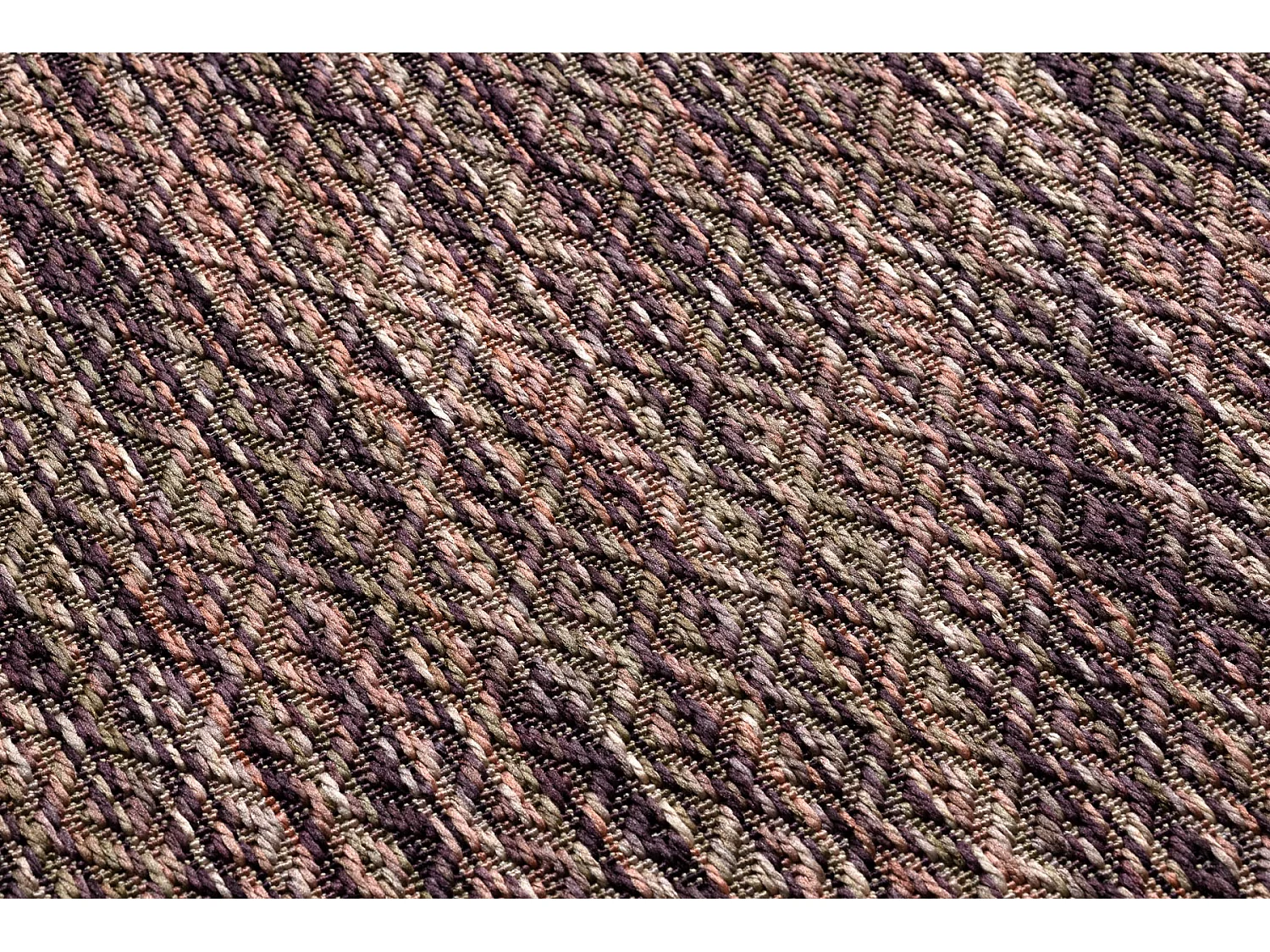 Modern Teppich SISAL FISY 20975A violett / rosa 160x220 cm