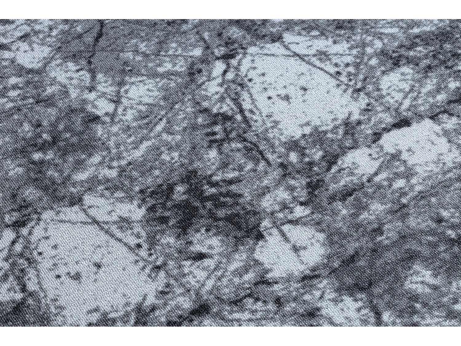 Tapis CONCRETE Béton gris 200x350 cm