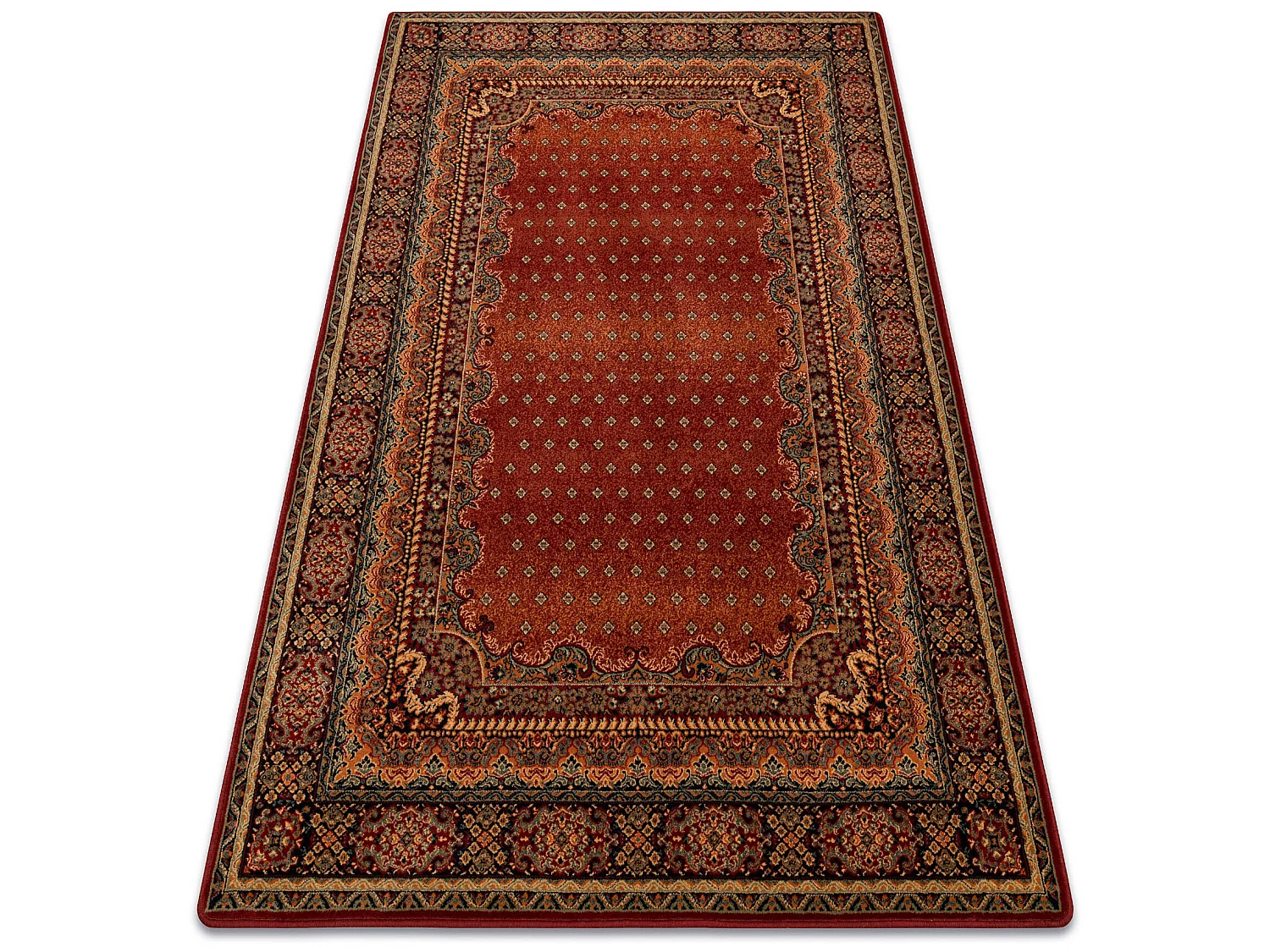 Tapis en laine POLONIA BARON bourgogne  235x350 cm