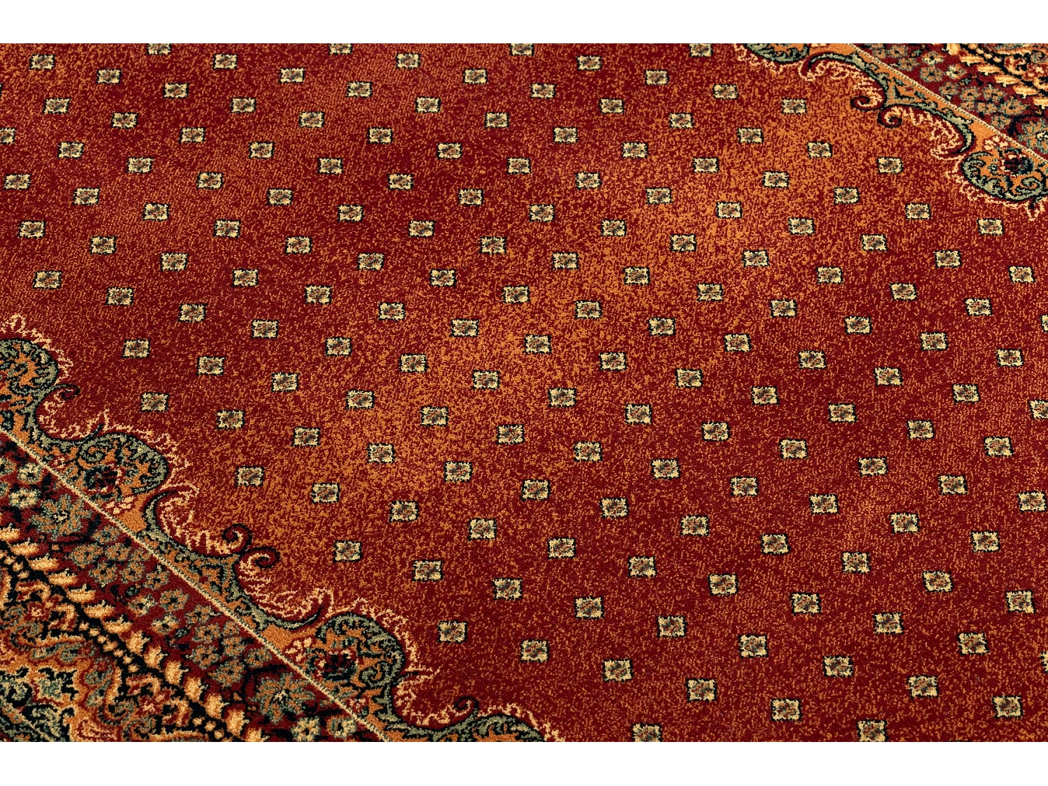 Tapis en laine POLONIA BARON bourgogne  235x350 cm