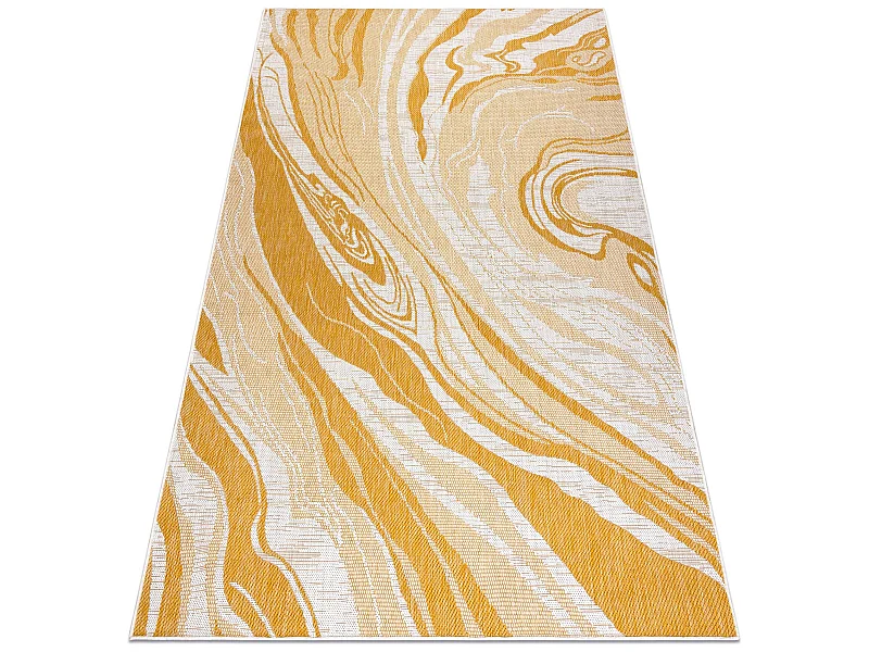 Teppich SISAL SION Marmor 22169 flach gewebt ecru / gelb / beige 160x220 cm