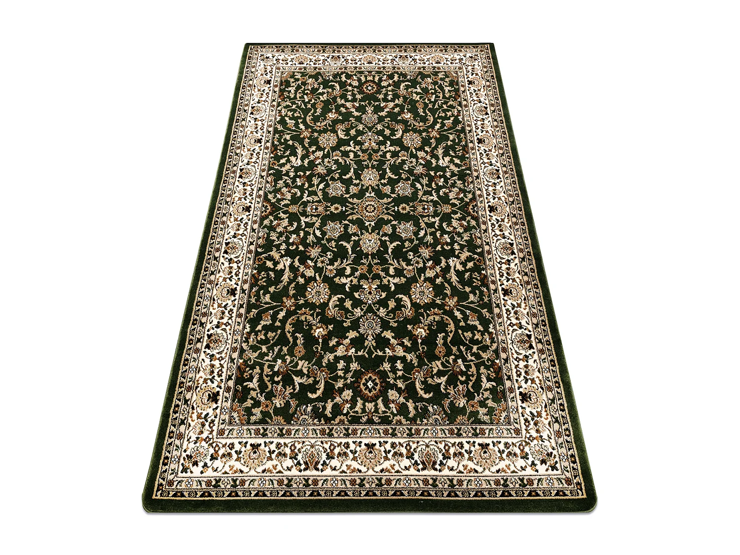 Tapis ROYAL ADR modèle 1745 vert foncé 150x300 cm