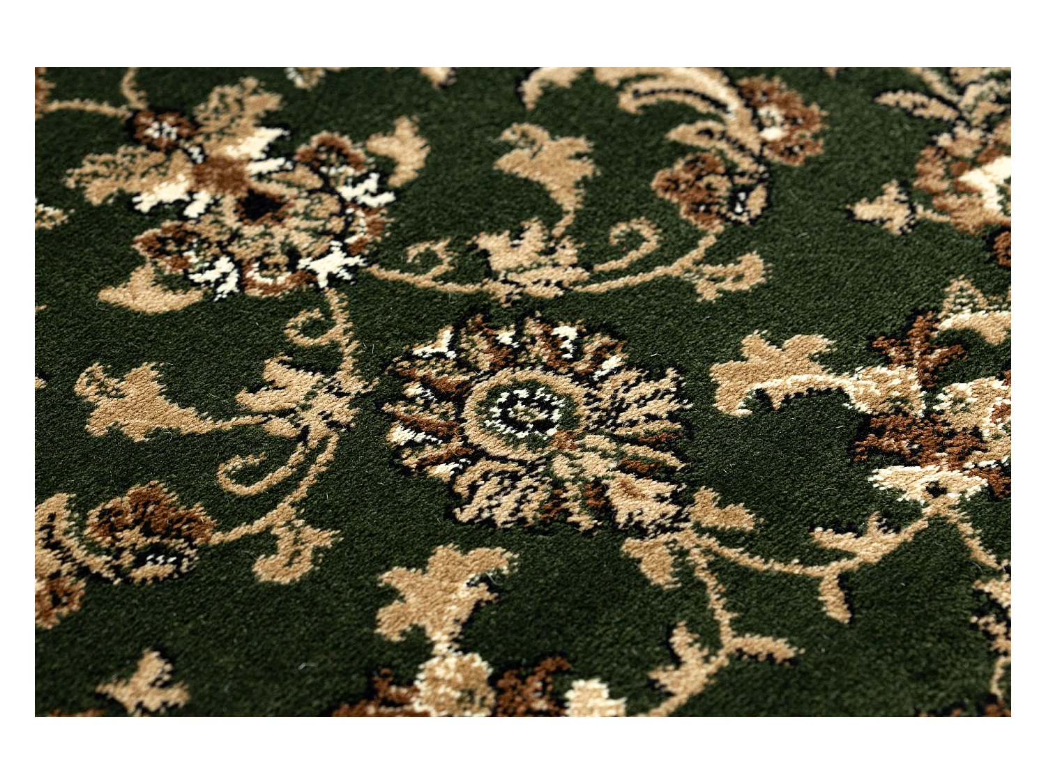 Teppich ROYAL ADR modell 1745 dunkelgrün 150x300 cm