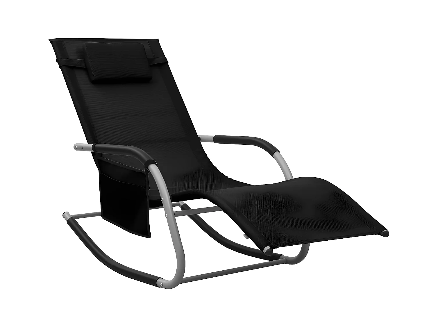 Bain de soleil Textilène Noir et gris SEF56967