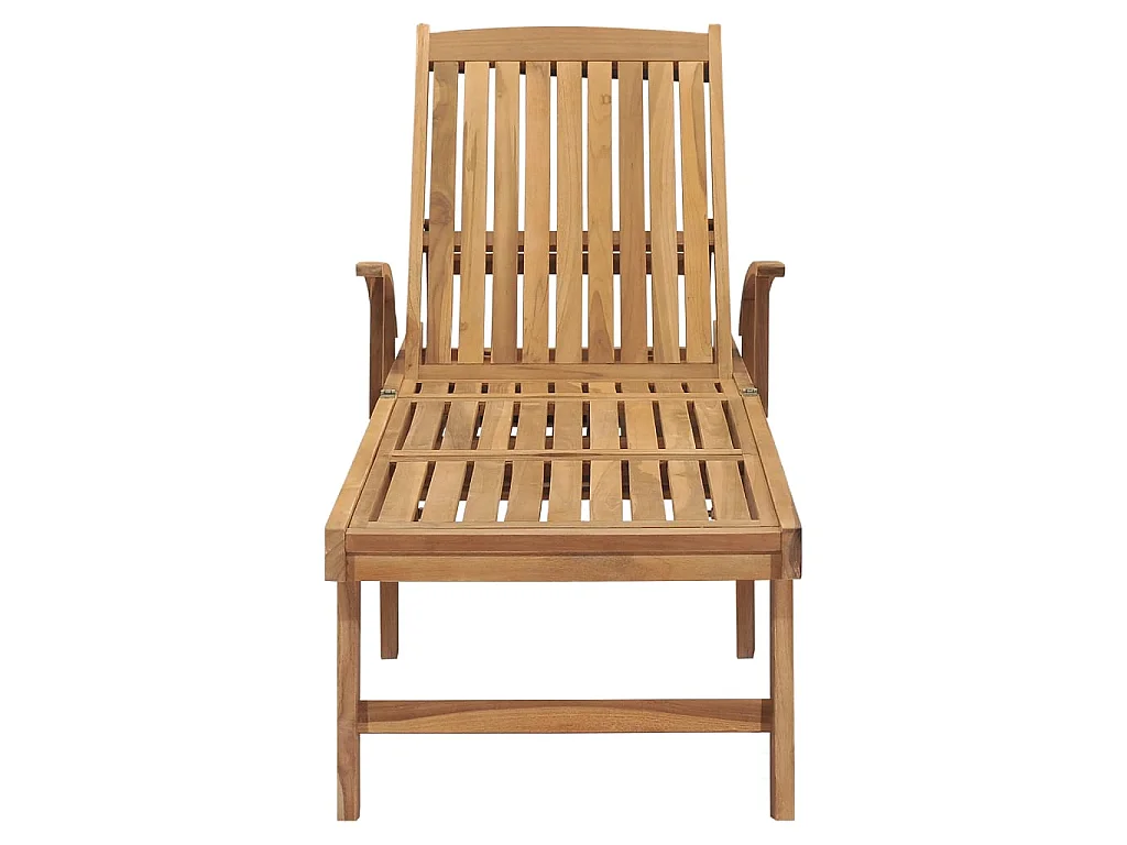 Tumbona de madera maciza de teca ES55969