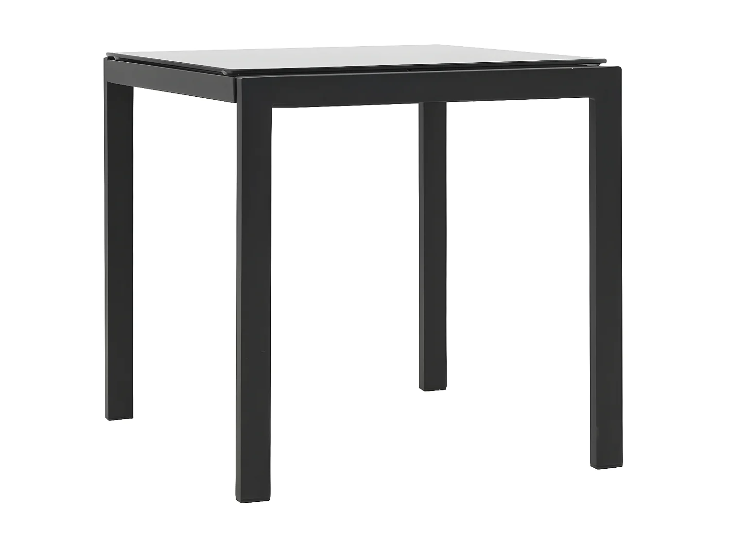 Bains de soleils 2 pcs et table Résine tressée et textilène Noir SEF64560