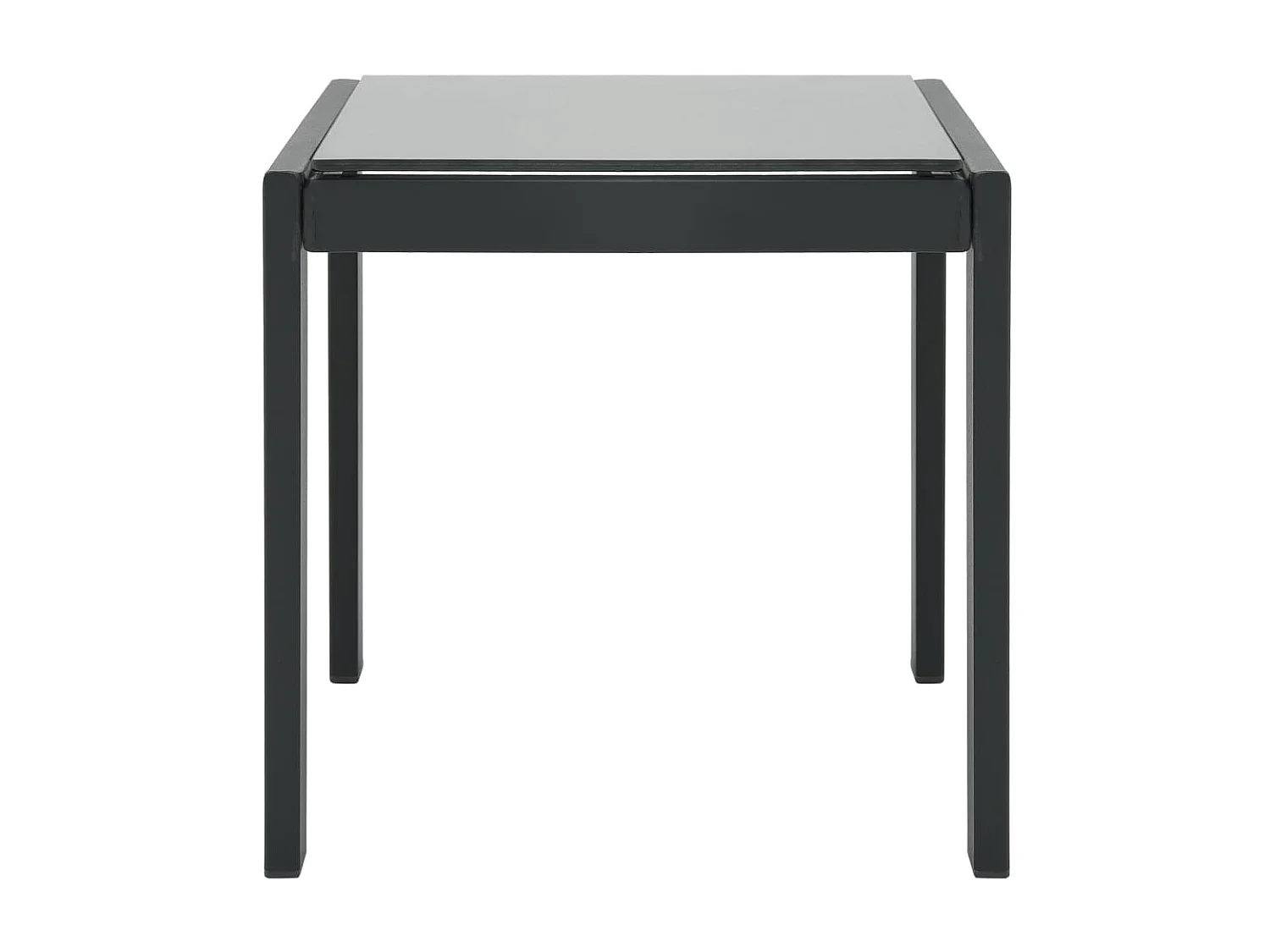 Bains de soleils 2 pcs avec table Textilène et acier SEF29298