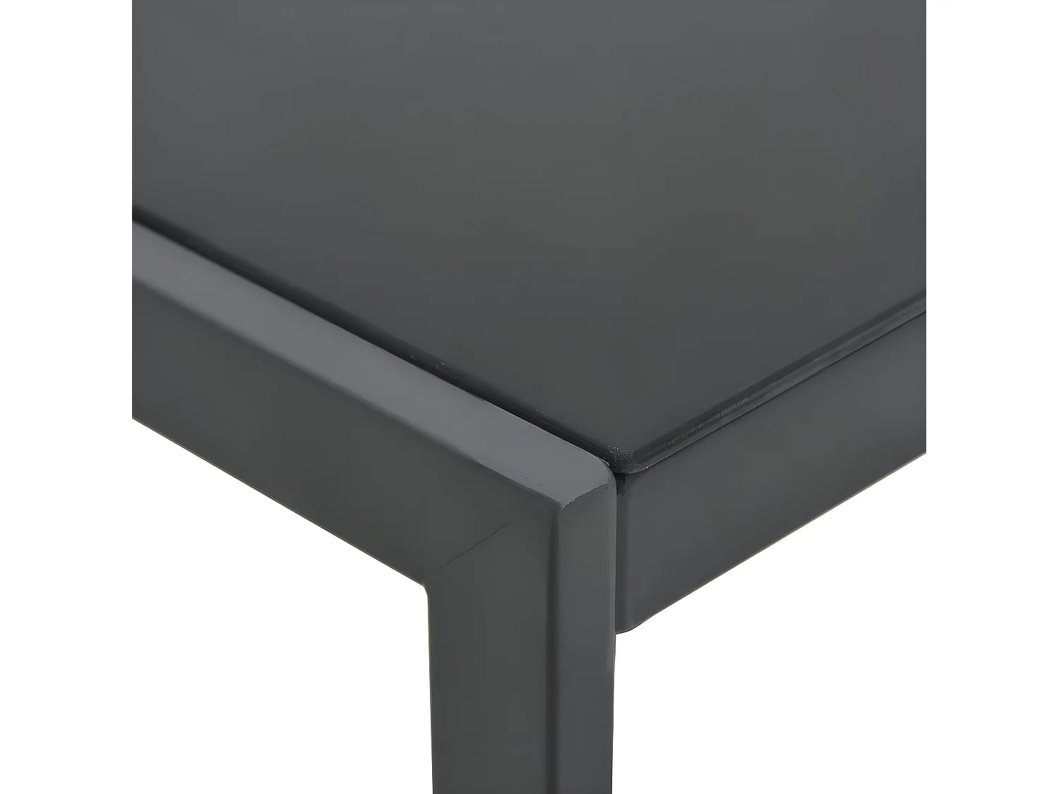 Bains de soleils 2 pcs avec table Textilène et acier SEF29298