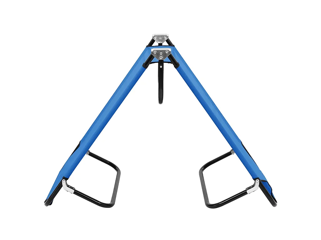 Ligbed inklapbaar staal blauw NL193813