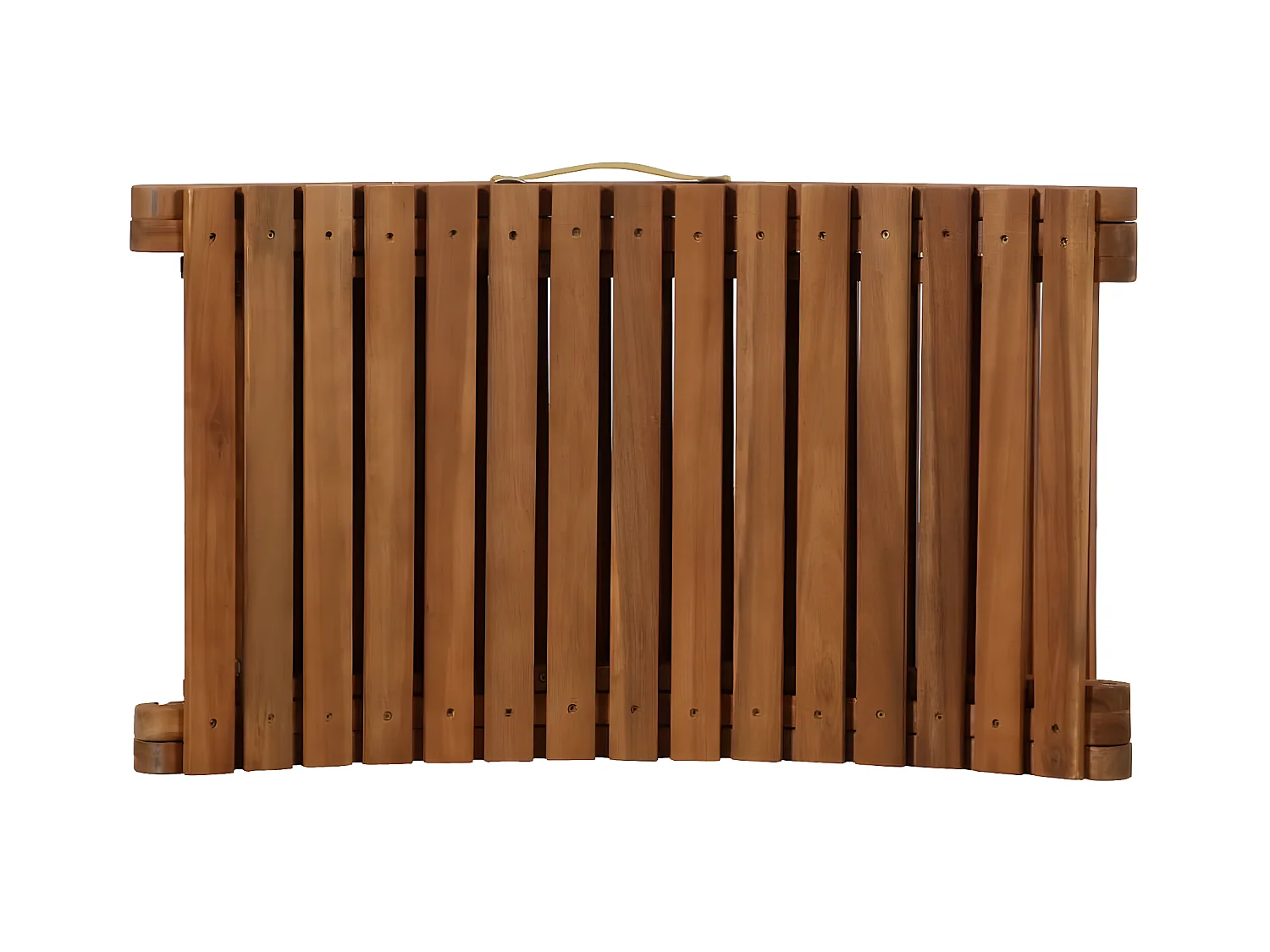 Bain de soleil avec coussin Bois d'acacia solide Gris foncé SEF78303