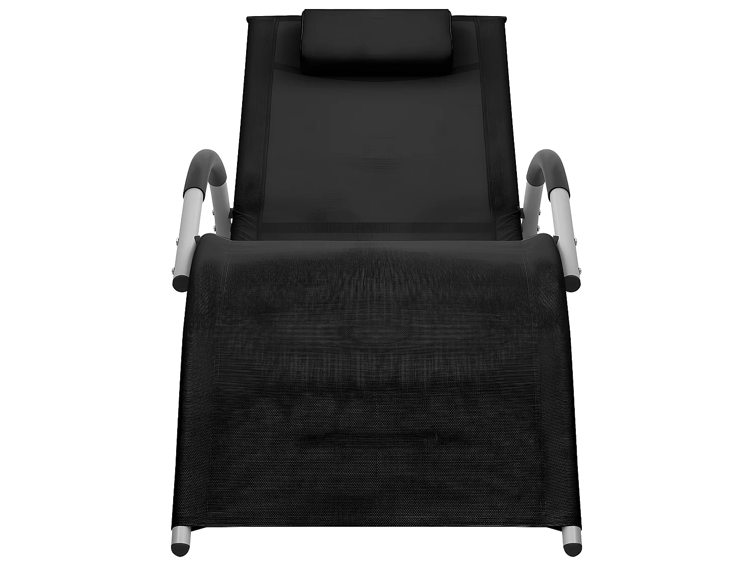 Bain de soleil Textilène Noir et gris SEF41607