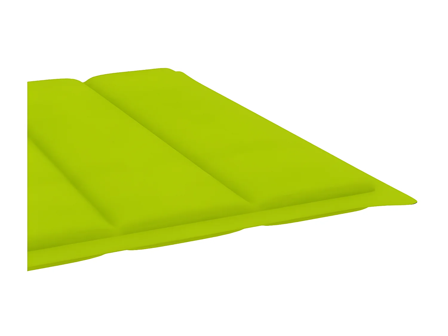 Bain de soleil de jardin avec table et coussin Pin imprégné SEF67829