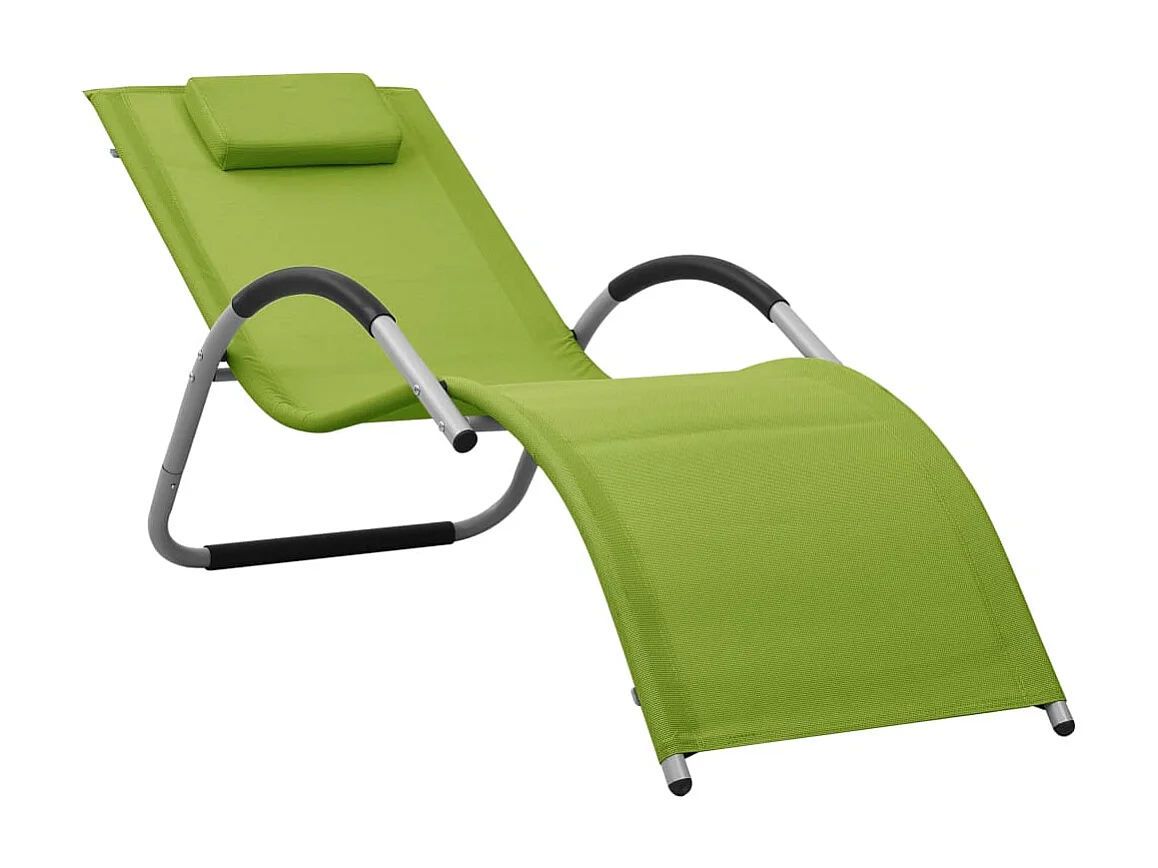 Bain de soleil Textilène Vert et gris SEF82894