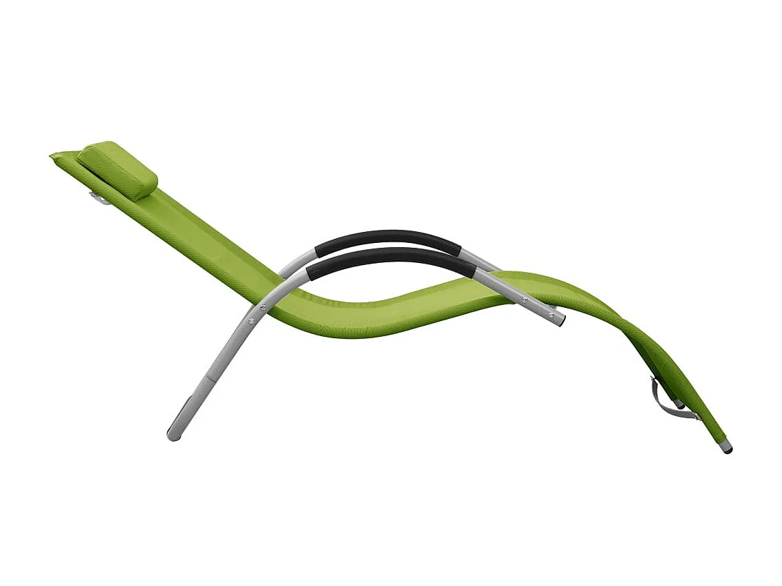 Bain de soleil Textilène Vert et gris SEF82894