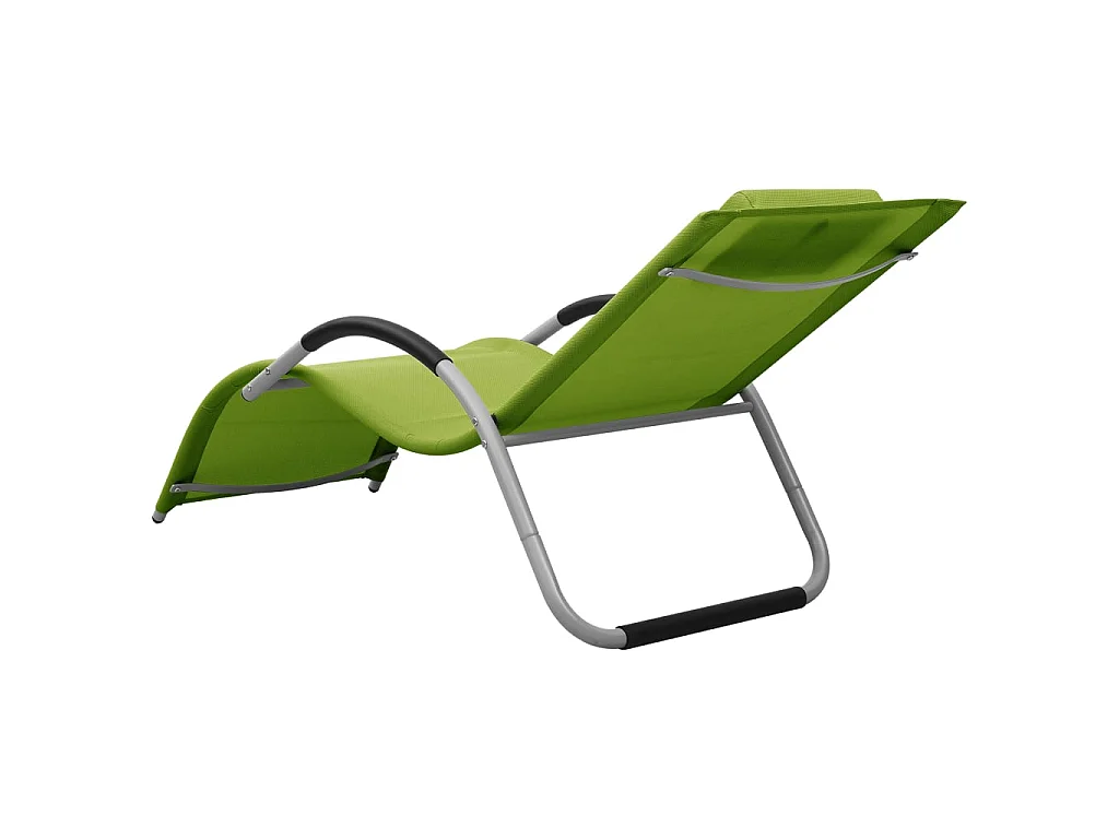 Bain de soleil Textilène Vert et gris SEF82894