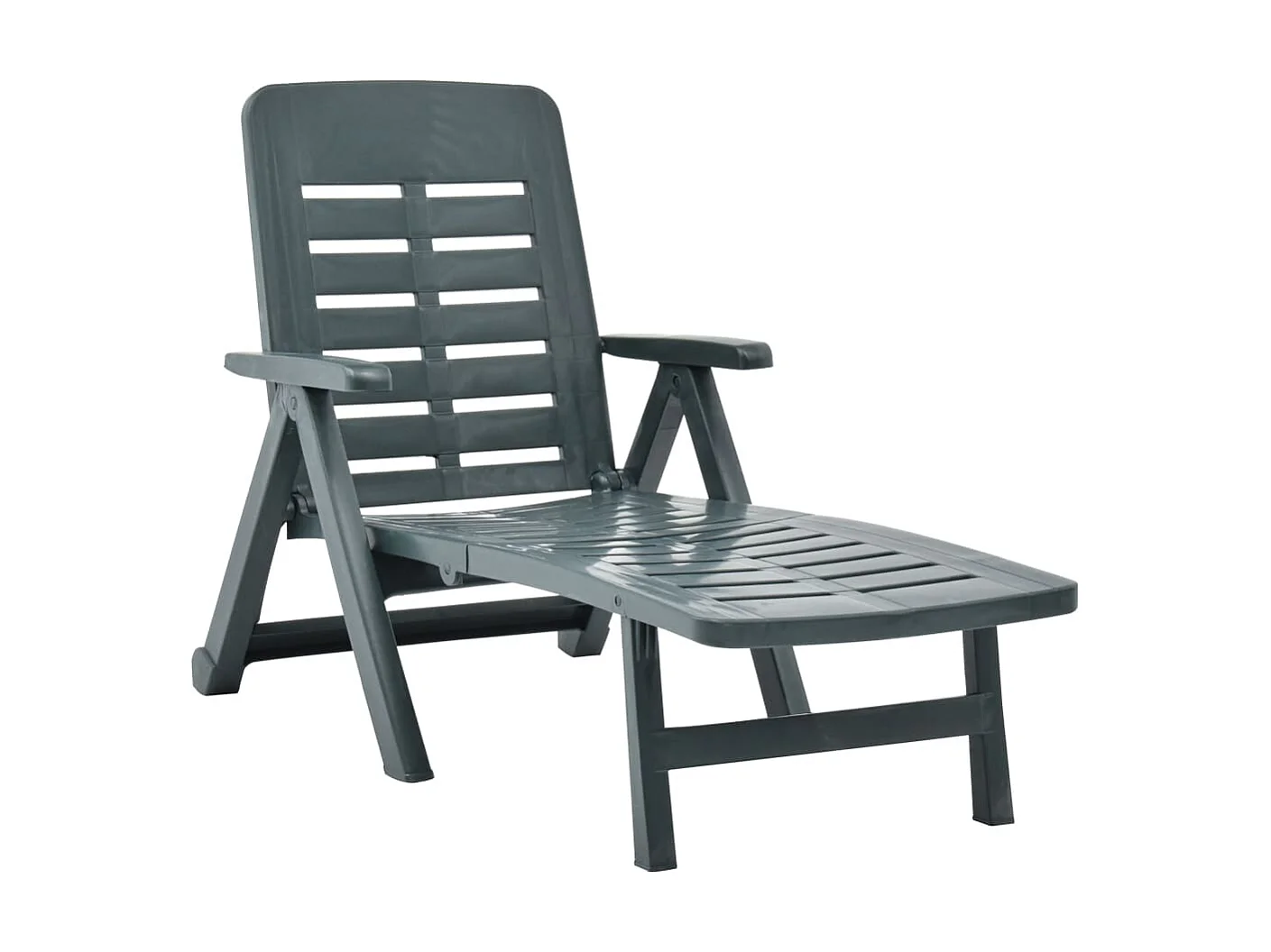 Bain de soleil pliable Plastique Vert SEF90551