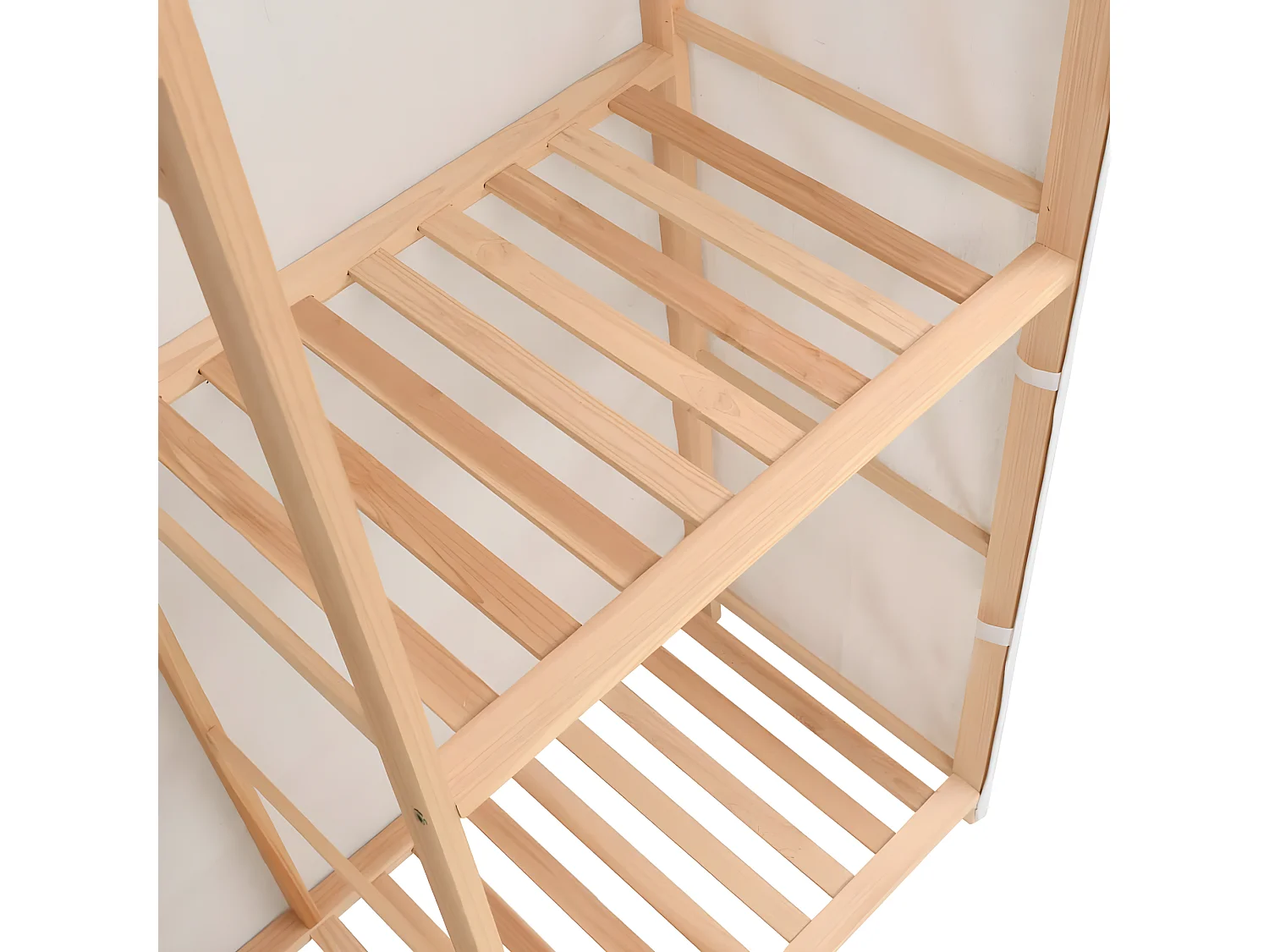 Garde-robe à 3 niveaux 110 x 40 x 170 cm OFR30473 BonneVie Meuble