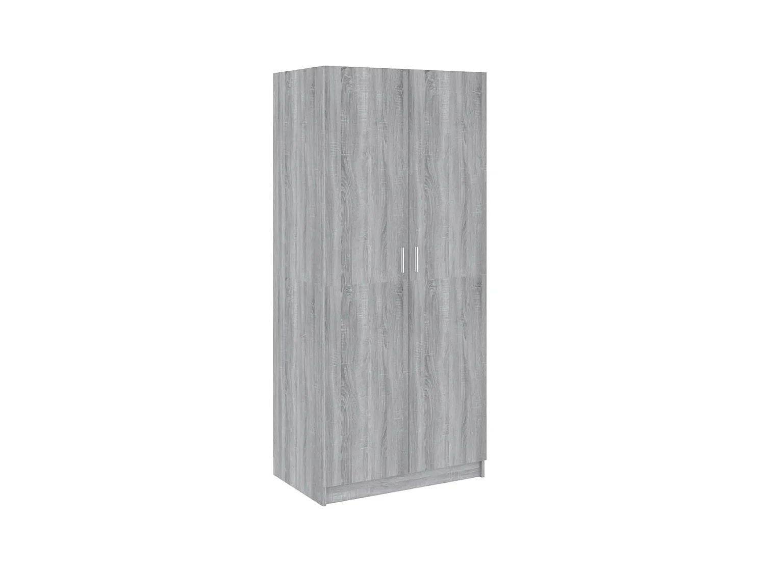 Garde-robe Sonoma gris 80x52x180 cm Bois d'ingénierie OFR74453 BonneVie Meuble