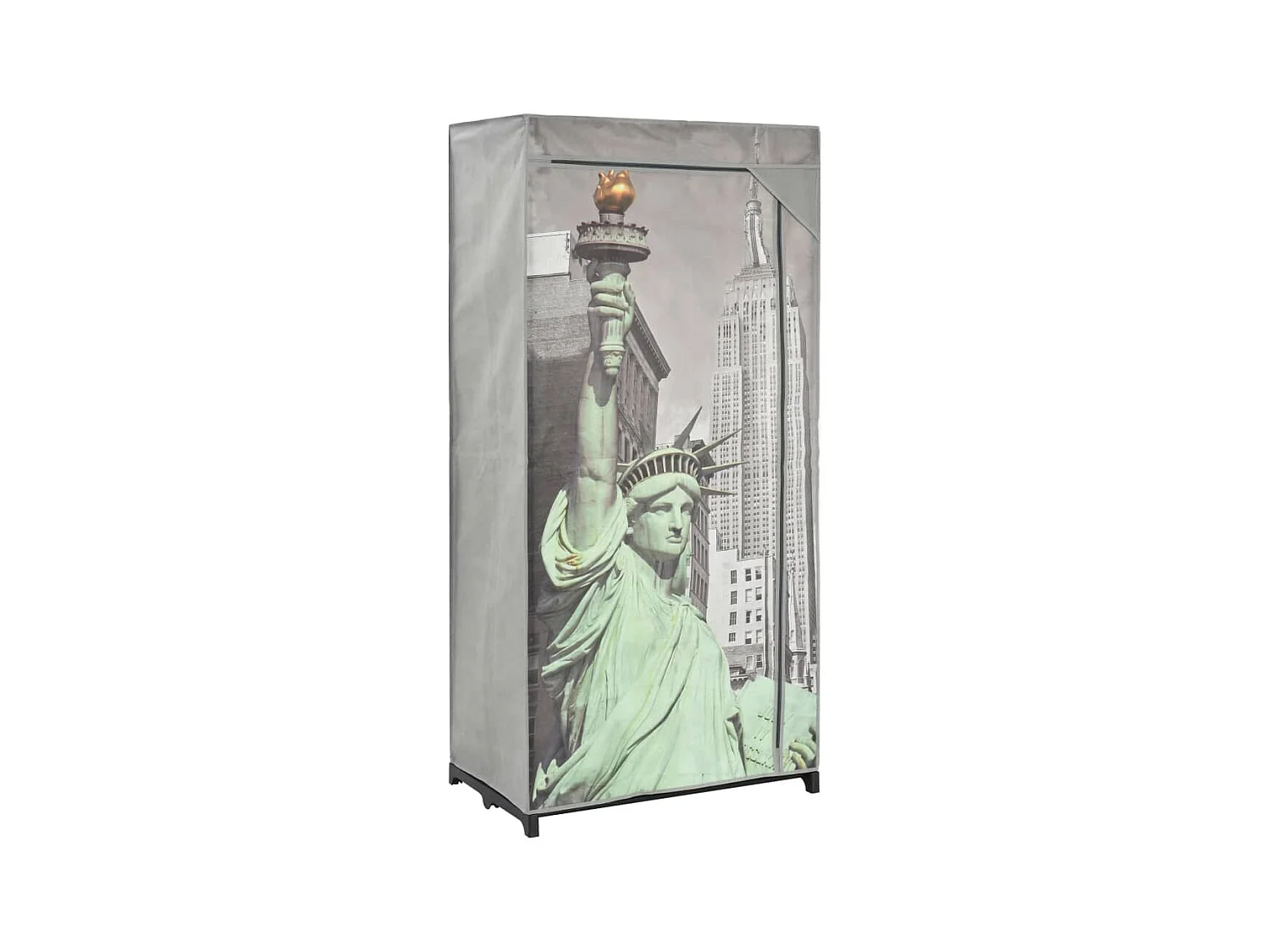 Garde-robe New York 75x45x160 cm Tissu OFR12049 BonneVie Meuble