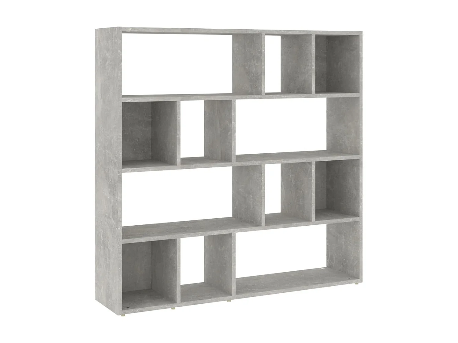 Bücherregal/Bücherschrank,Raumteiler Betongrau 105x24x102 cm -gkd200294