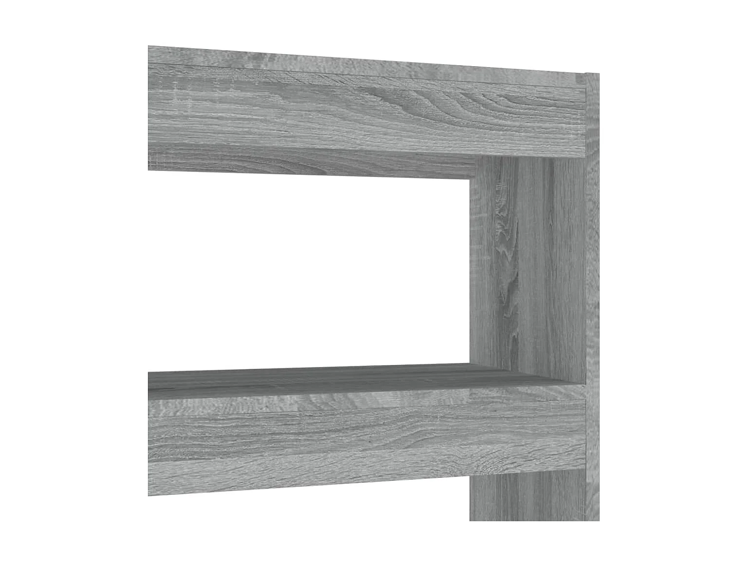 Bücherregal/Bücherschrank,Raumteiler Grau Sonoma 100×30×135 cm -gkd692757