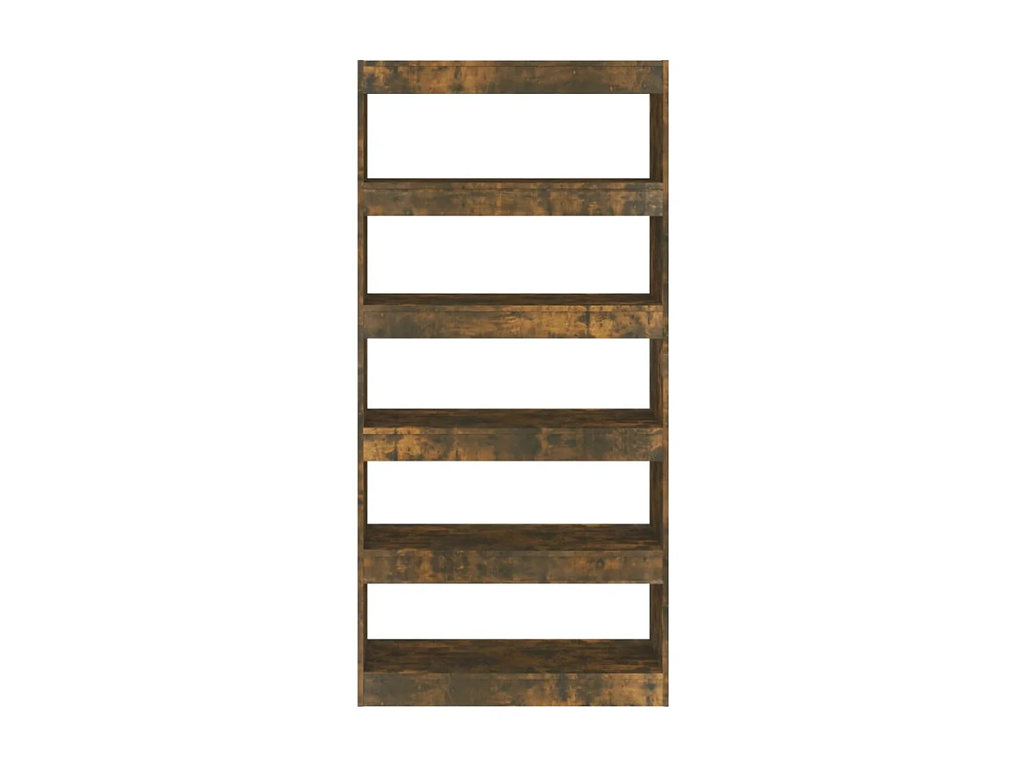 Estante/divisória 80x30x166cm contraplacado cor carvalho fumado PT349104