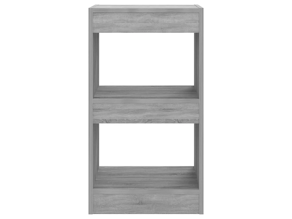 Bücherregal/Bücherschrank,Raumteiler Grau Sonoma 40x30x72 cm -gkd636438