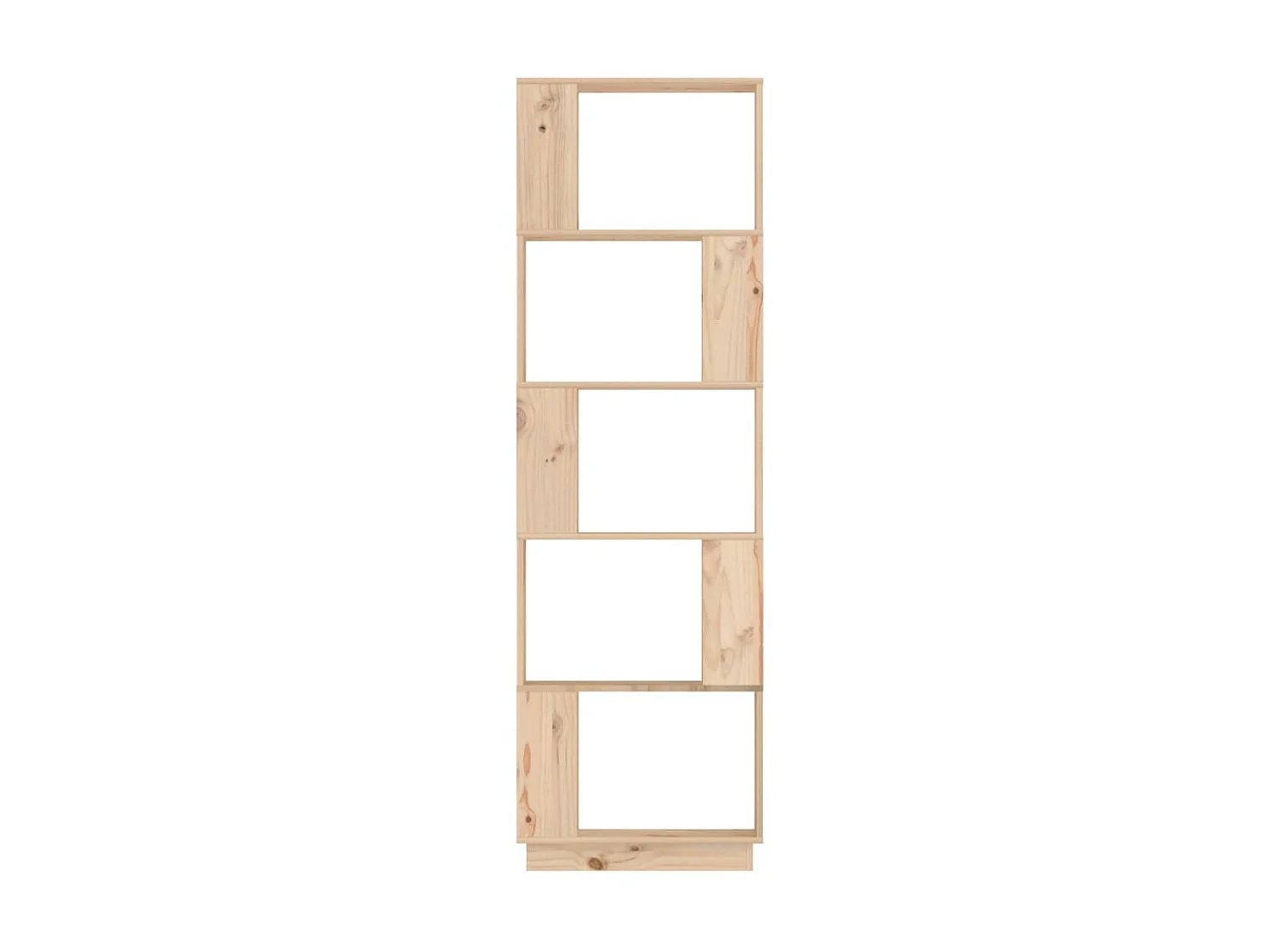 Bücherregal/Bücherschrank,Raumteiler 51x25x163,5 cm Massivholz Kiefer -gkd448918