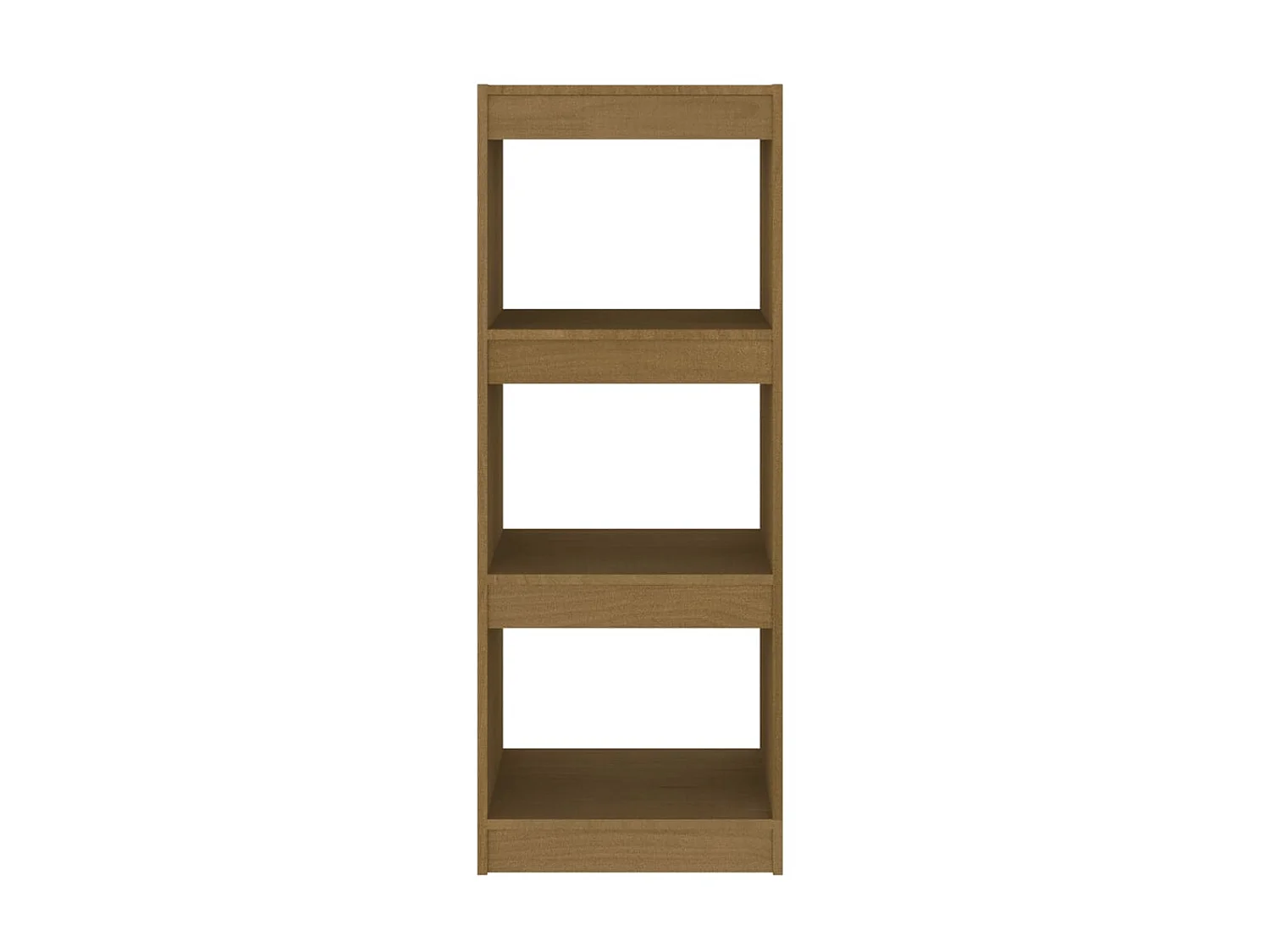 Biblioteca Estantería - divisor de espacios pino macizo miel 40x30x103,5cm ES27043