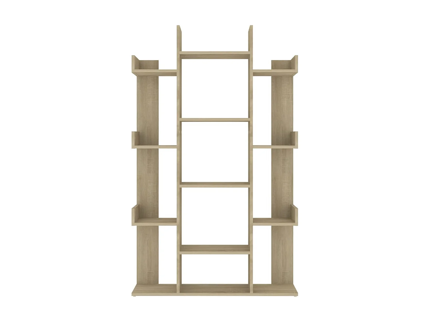 Biblioteca Estantería de madera de ingeniería roble Sonoma 86x25,5x140 cm ES72316
