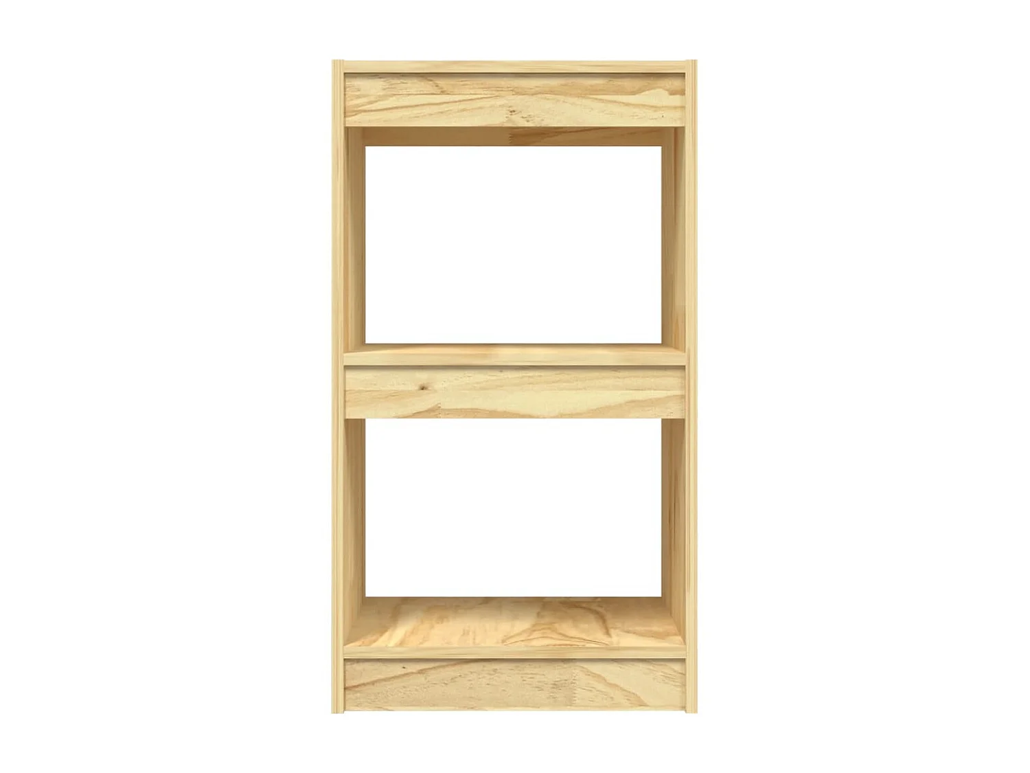 Bibliothèque 40x30x71,5 cm Bois de pin massif OFR74679 BonneVie Meuble