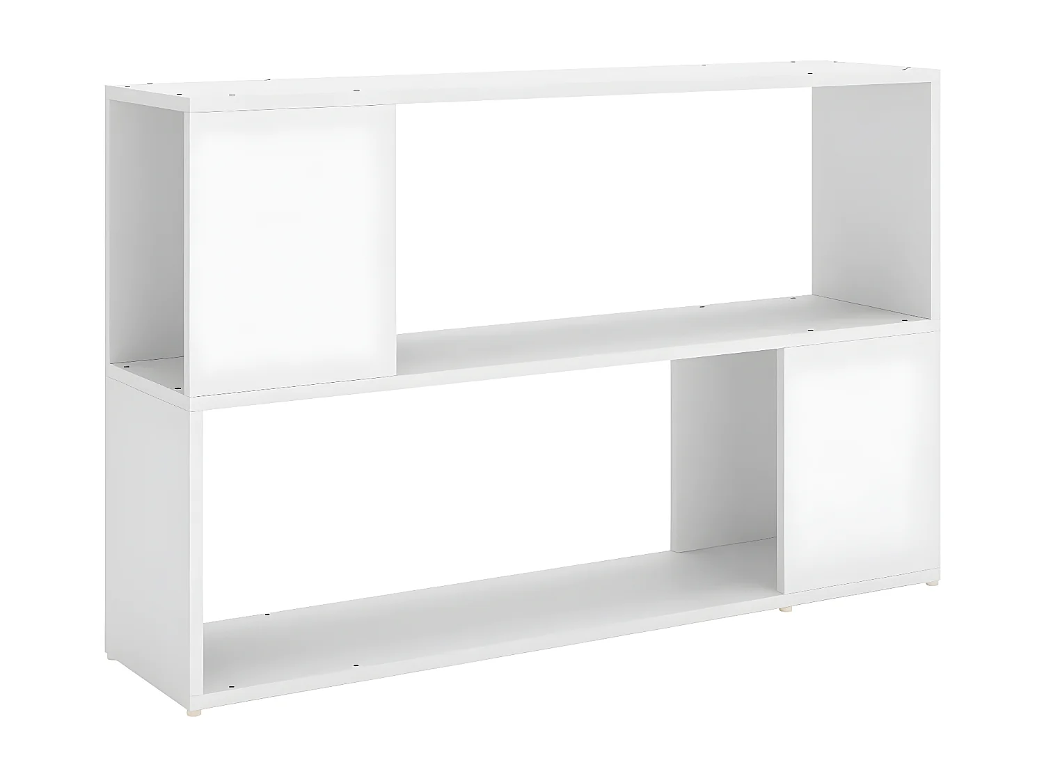 Estante 100x24x63 cm derivados de madeira branco PT394495