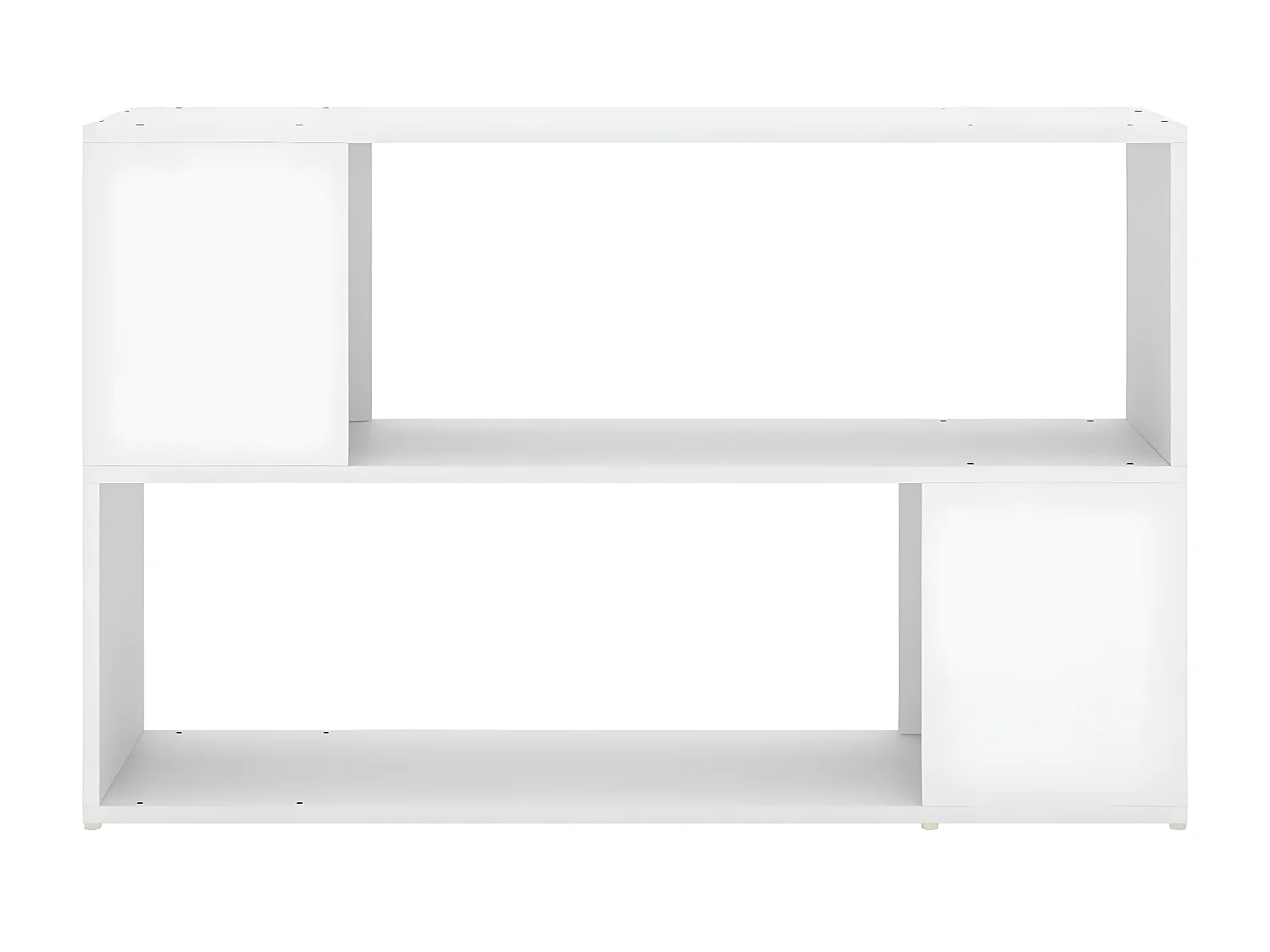 Estante 100x24x63 cm derivados de madeira branco PT394495