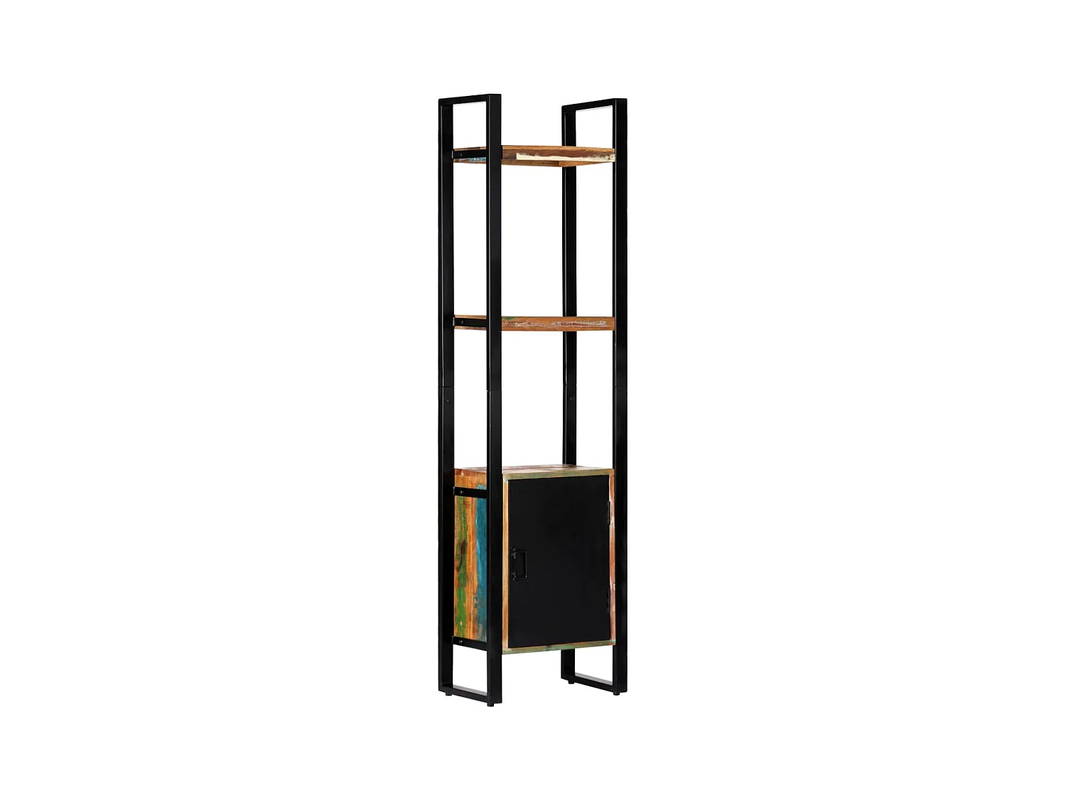 Bibliothèque 45x30x171 cm Bois de récupération solide OFR65189 BonneVie Meuble