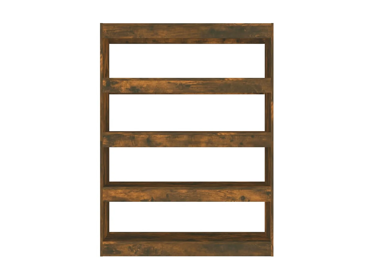 Bücherregal/Bücherschrank,Raumteiler Räuchereiche 100×30×135 cm -gkd687148