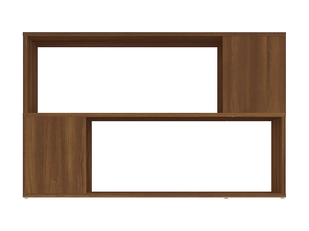 Bibliothèque Chêne marron 100x24x63 cm Bois d'ingénierie OFR15891 BonneVie Meuble