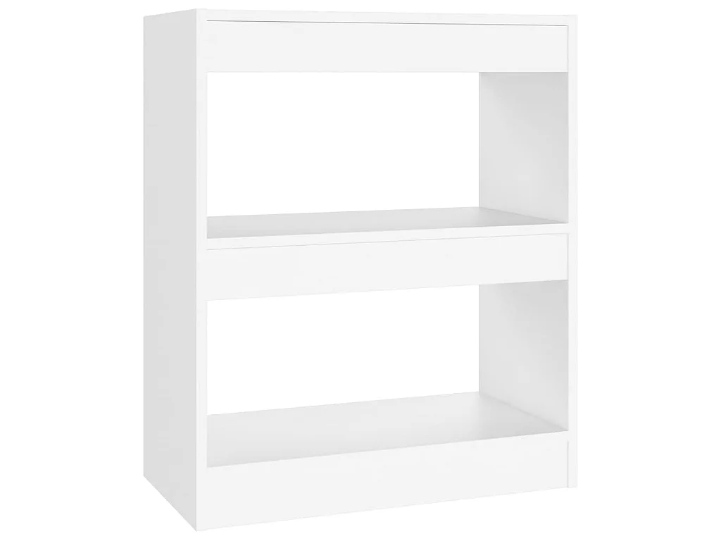 Bücherregal/Bücherschrank,Raumteiler Weiß 60x30x72 cm -gkd292266