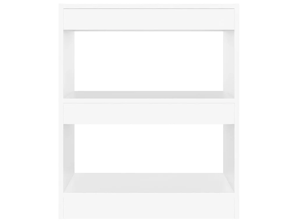 Bücherregal/Bücherschrank,Raumteiler Weiß 60x30x72 cm -gkd292266