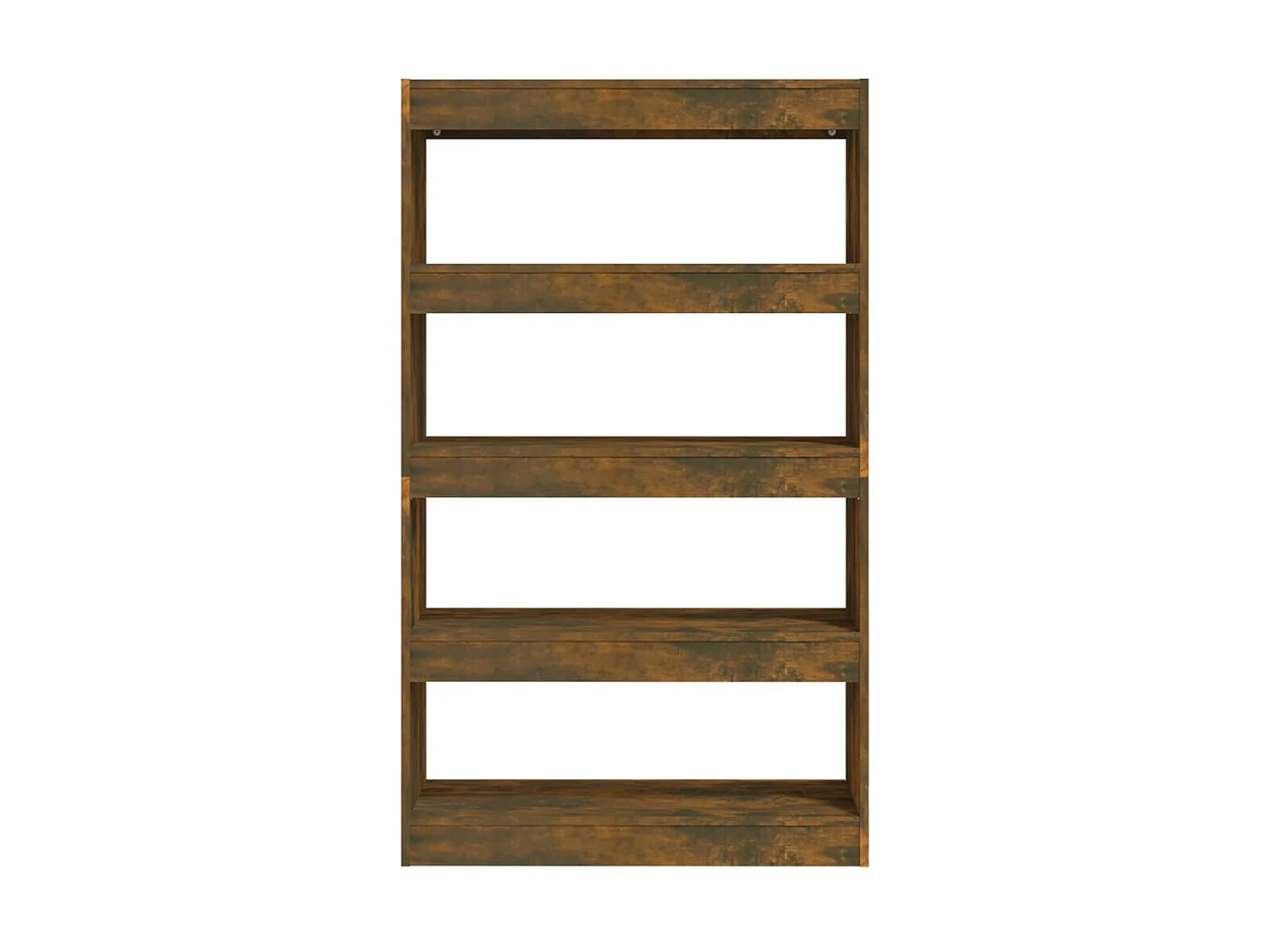 Bücherregal/Bücherschrank,Raumteiler Räuchereiche 80x30x135 cm Holzwerkstoff -gkd985479