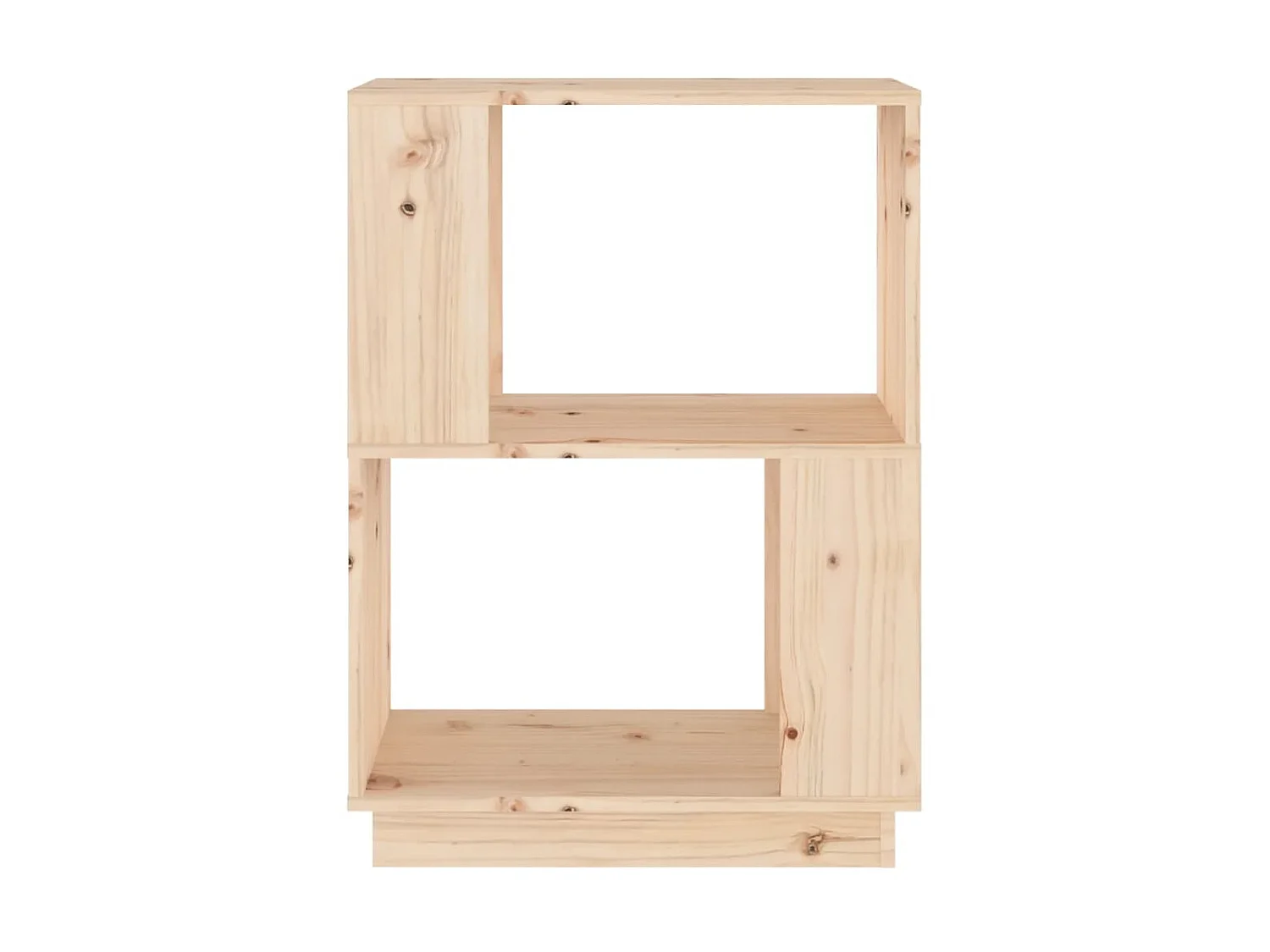 Bücherregal/Bücherschrank,Raumteiler 51x25x70 cm Massivholz Kiefer -gkd258656