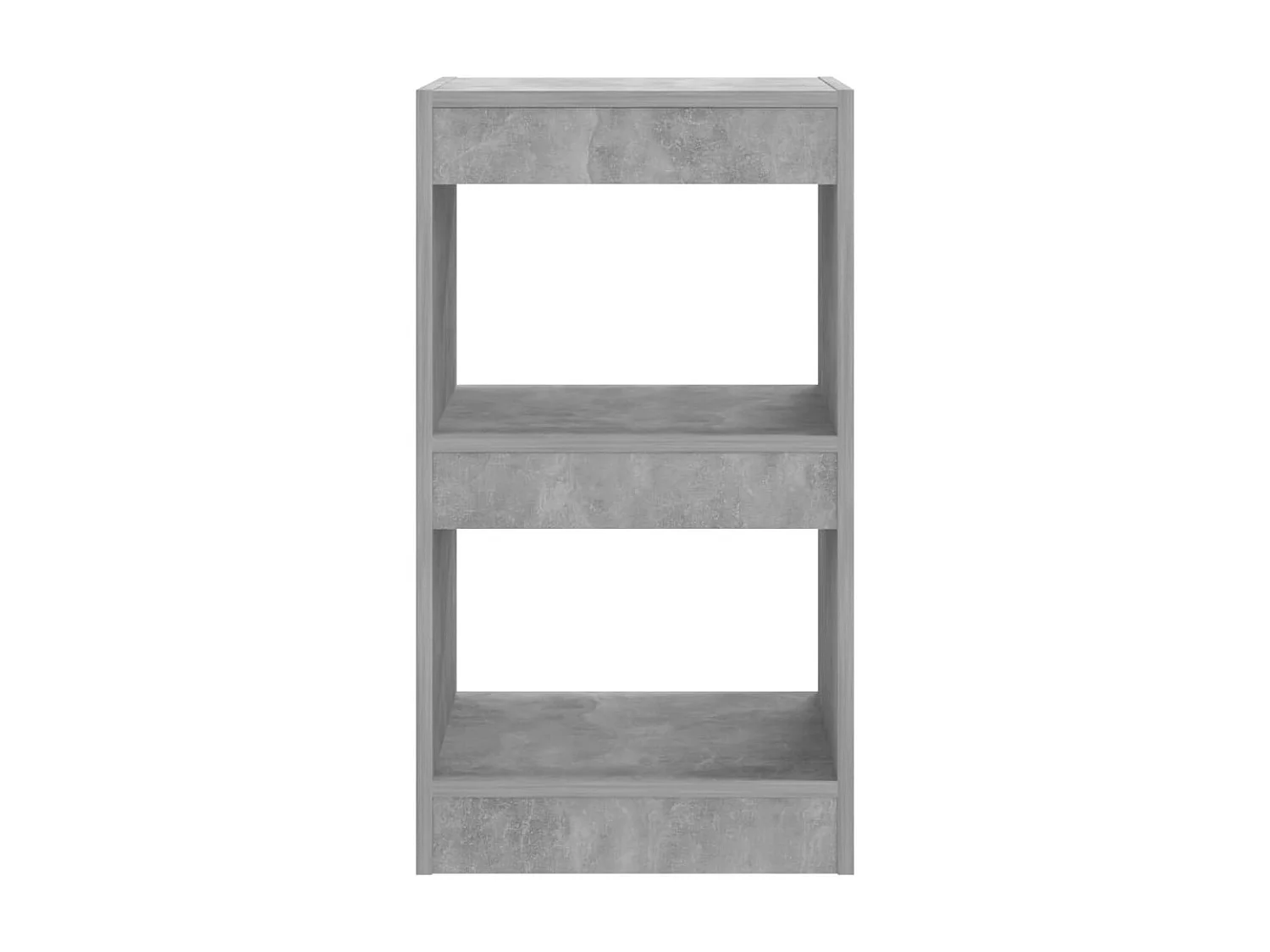 Bücherregal/Bücherschrank,Raumteiler Betongrau 40x30x72 cm -gkd208137